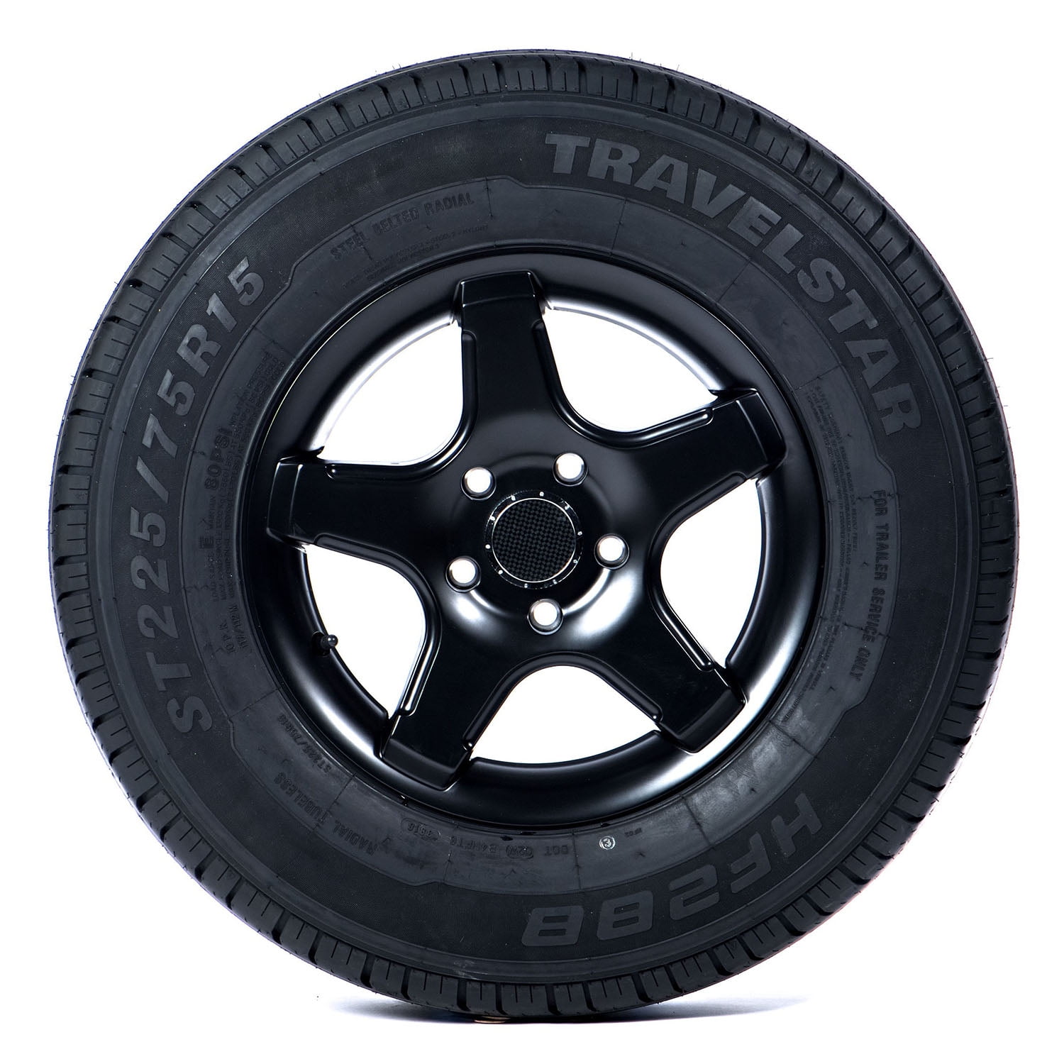 Travelstar HF288 Trailer Tire (ST205/75R14, Load Range D) ab5as