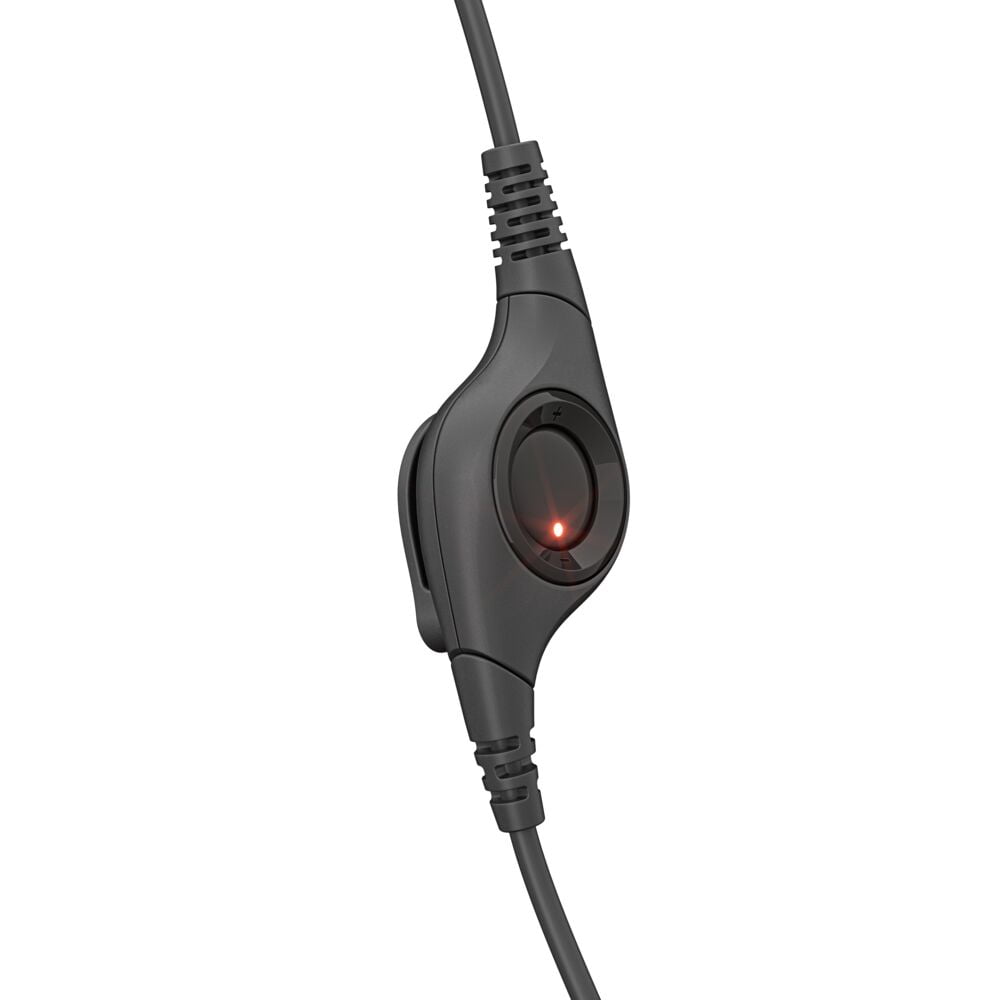 Logitech H390 Wired USB Headset with Noise-Cancelling Microphone and In-Line Controls (Black, 6.23 ft Cable) 1s6g6