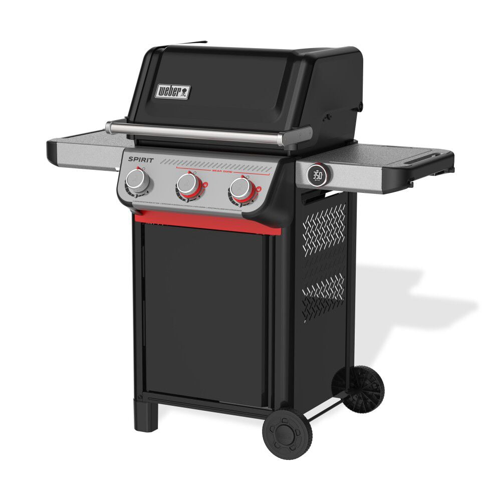 Weber Spirit EX-325 Smart Liquid Propane Gas Grill with 3 Burners and Sear Zone (Black) 14nz8