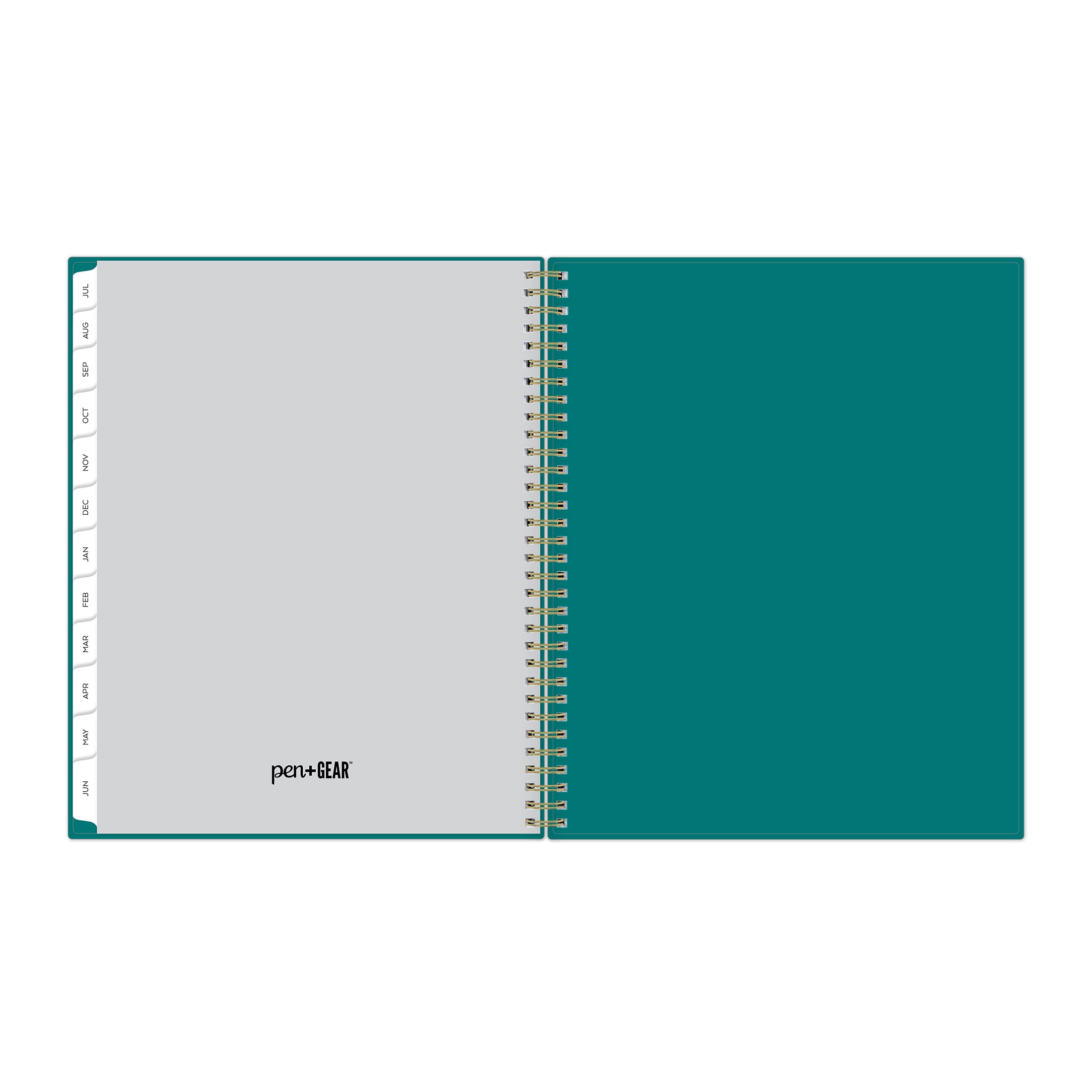 Pen+Gear 15-Month Academic Planner, Monthly and Weekly Layout, Professional Organizer (Teal, 8.5 in x 11 in) xyqgg