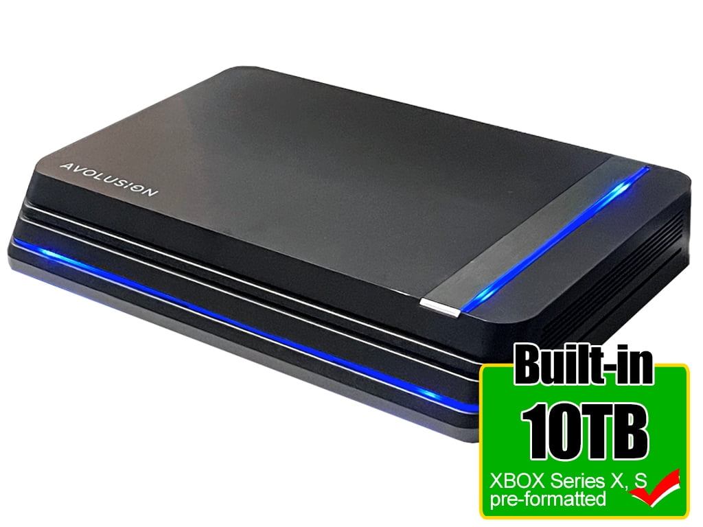 Avolusion HDDGear Pro X External Gaming Hard Drive (10TB, USB 3.0) vd85u