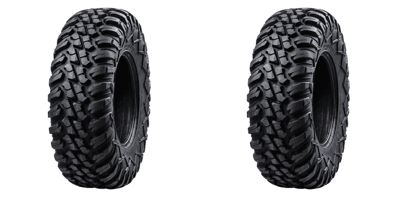 Tusk Terrabite Radial Tire 8-Ply Heavy-Duty Off-Road Performance (26x11-14, 2 Pack) 20krn
