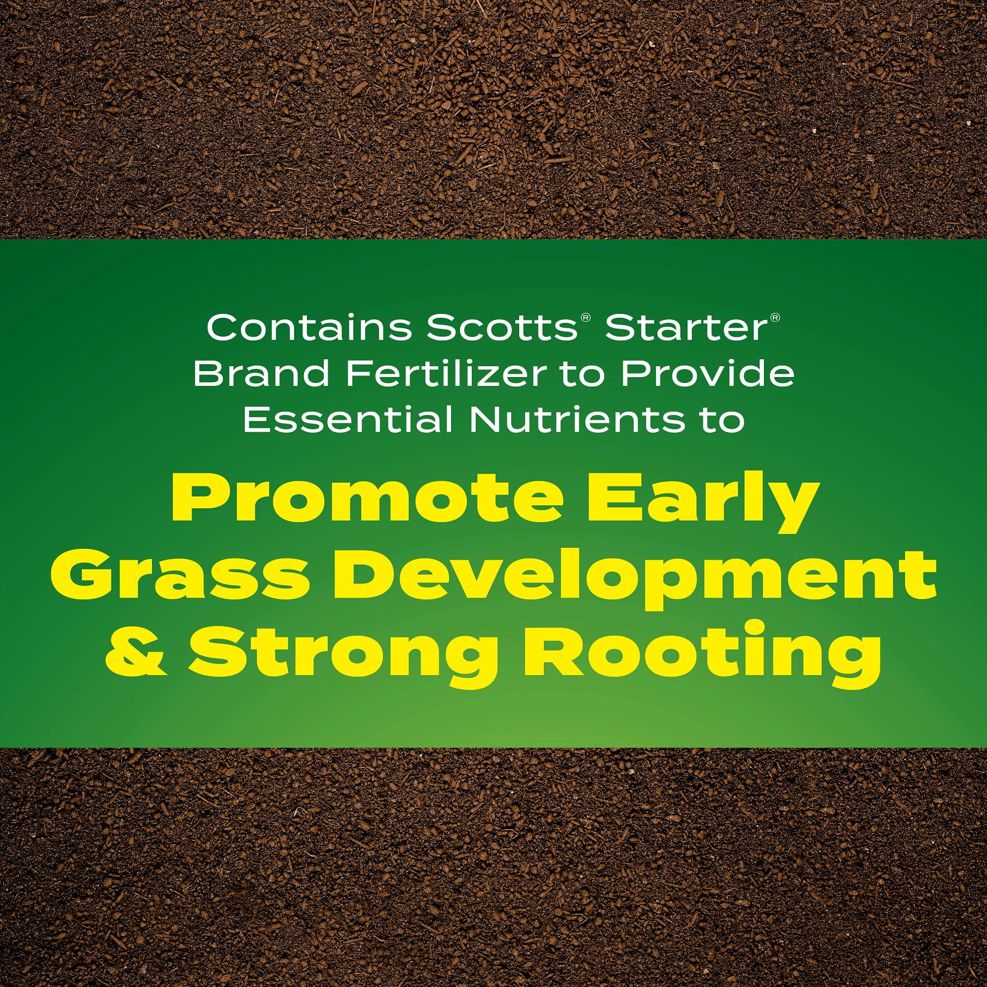 Scotts Turf Builder LawnSoil Fertilizer for Grass Seed Germination (1.5 cu. ft.) sq5bn