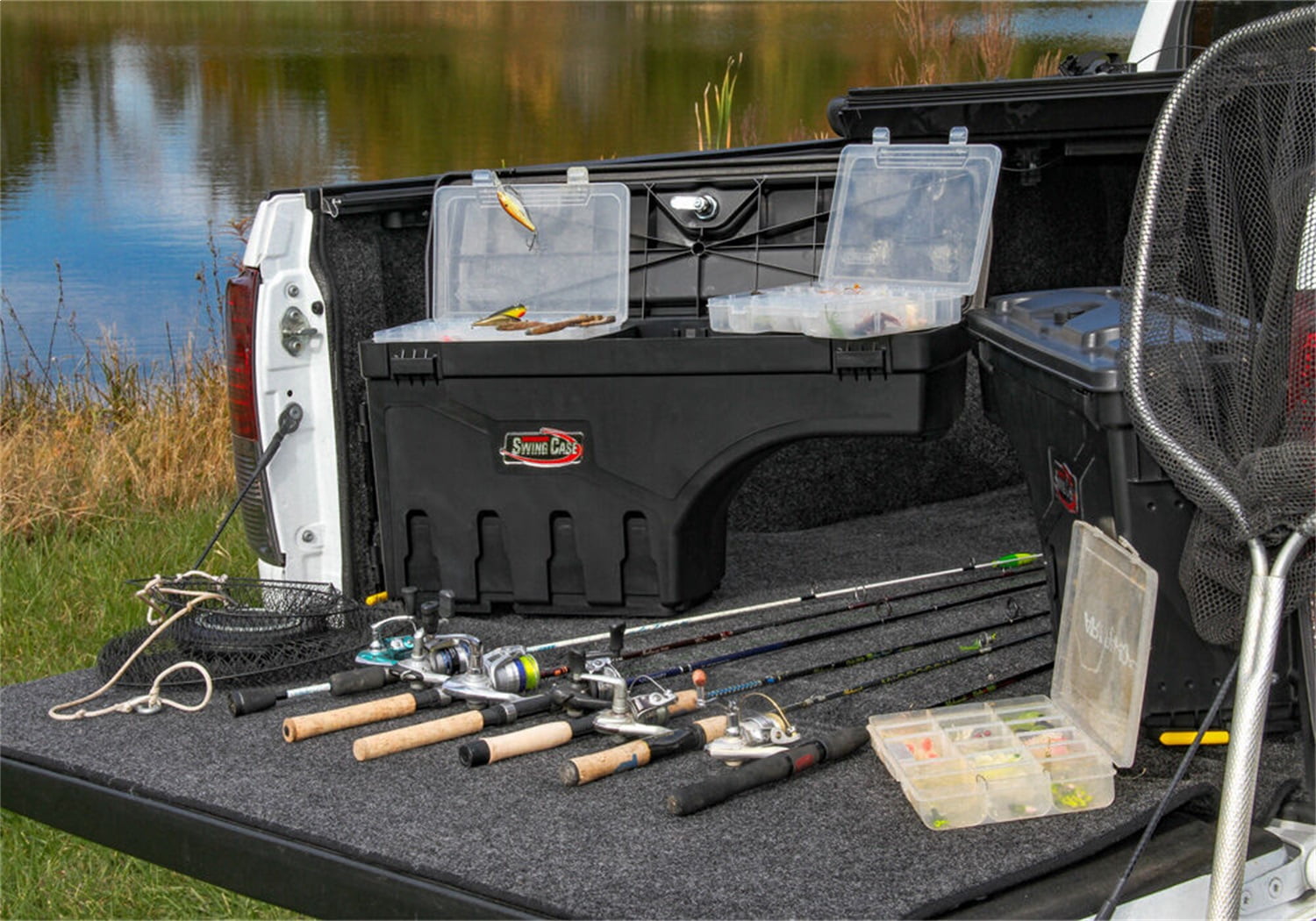UnderCover SwingCase Truck Bed Storage Box for Ford Ranger (Driver Side, 75 lb Capacity) dvcf2
