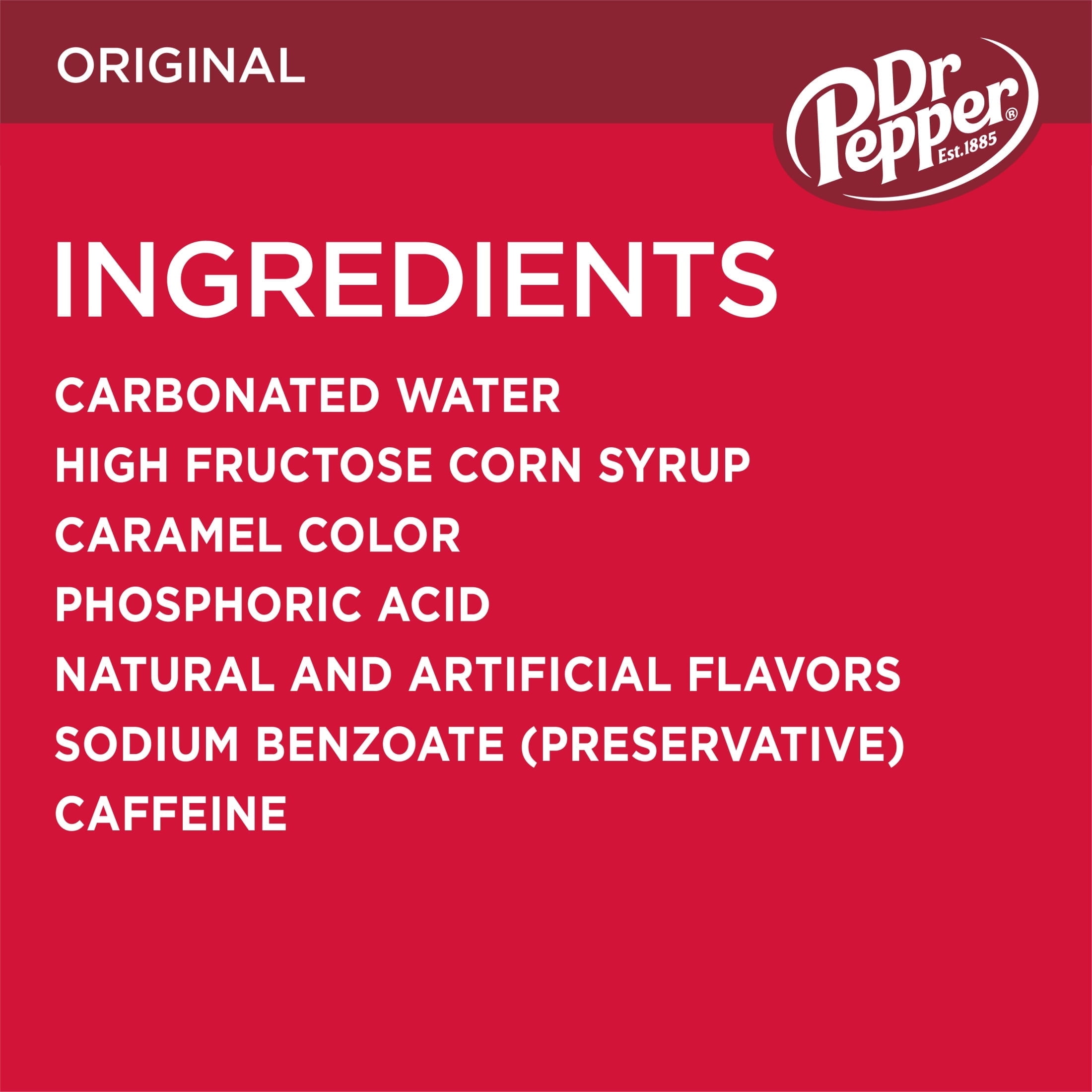 Dr. Pepper Soda Pop, Original Flavor Refreshing Carbonated Beverage (10 Pack, 7.5 fl oz) nv7y9