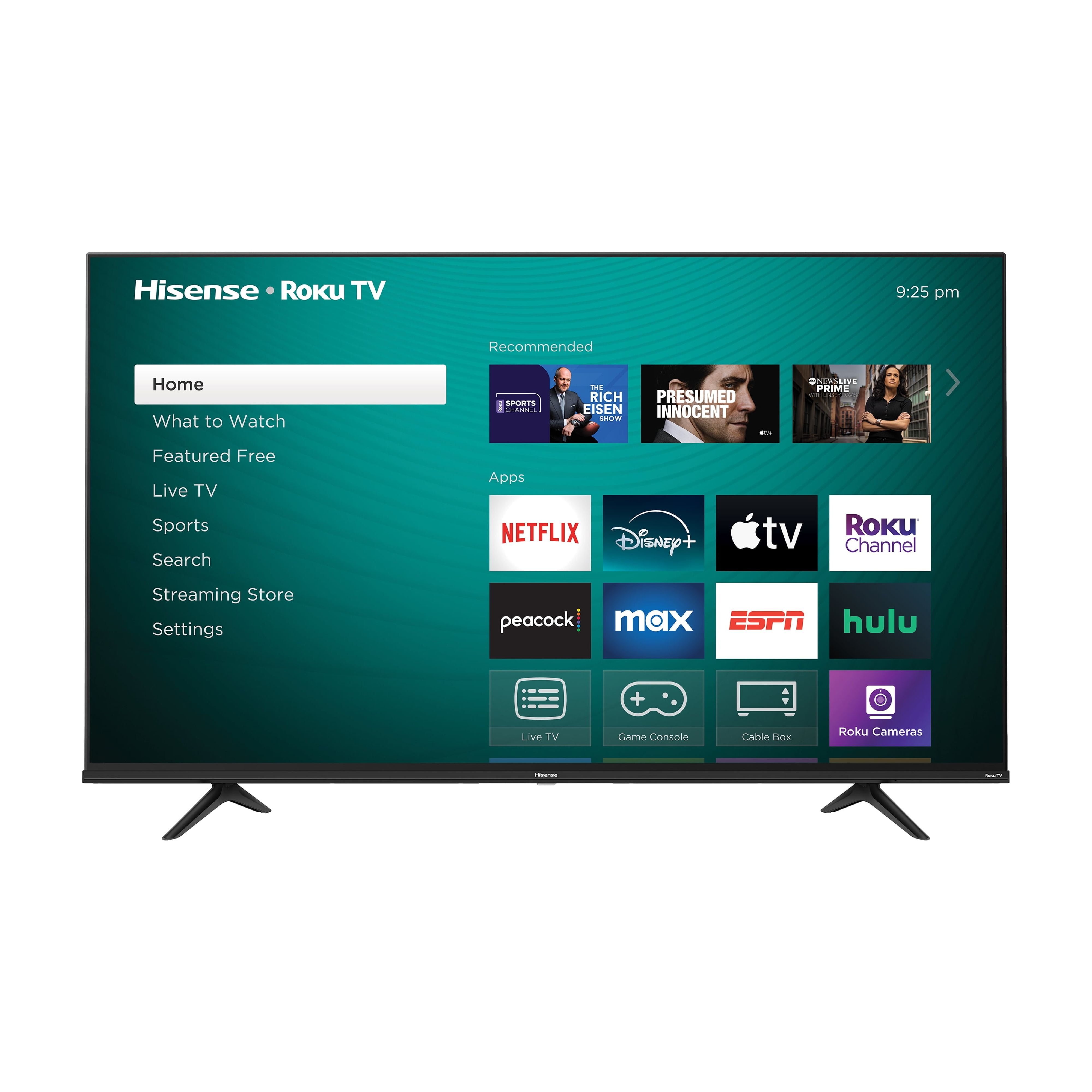 Hisense 58 in Class 4K UHD LED Roku Smart TV (R6 Series, 58 in) a6t52