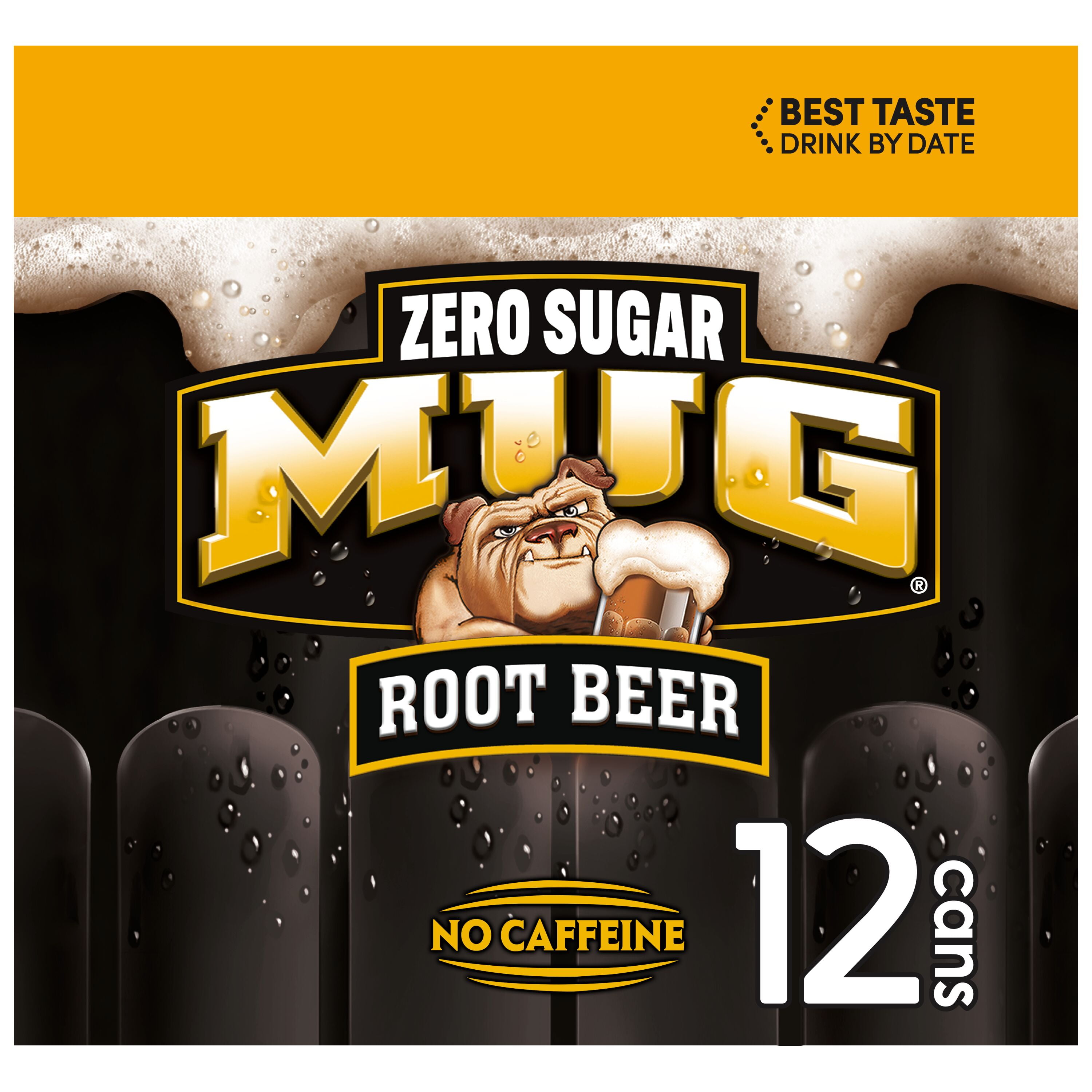 MUG Root Beer Zero Sugar Soda (12 fl oz, 12 Pack) nvd6l
