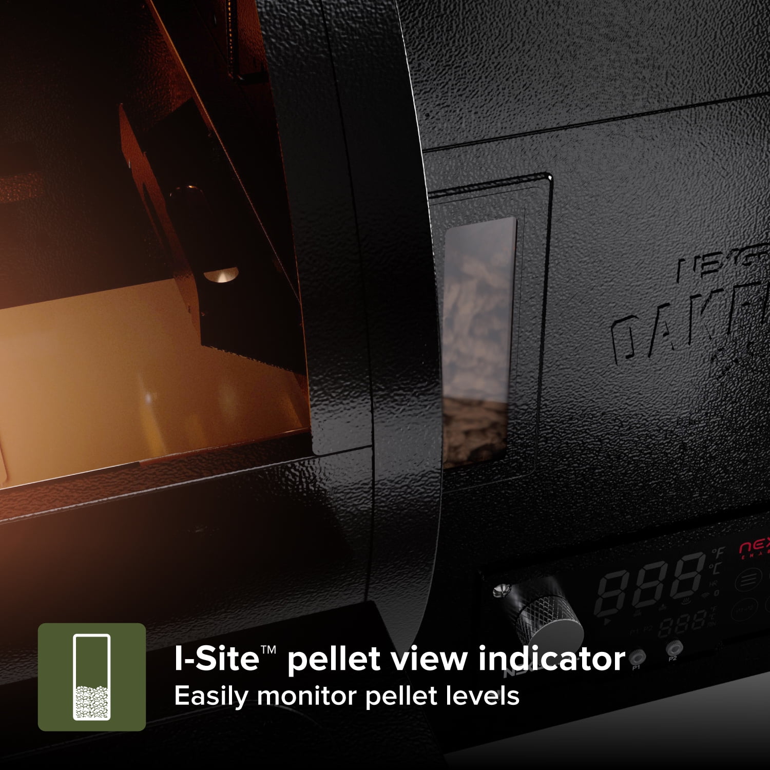Nexgrill Oakford 715 Wood Pellet Grill and Smoker with Bluetooth Connectivity (Grey, 715 sq in) i0no4