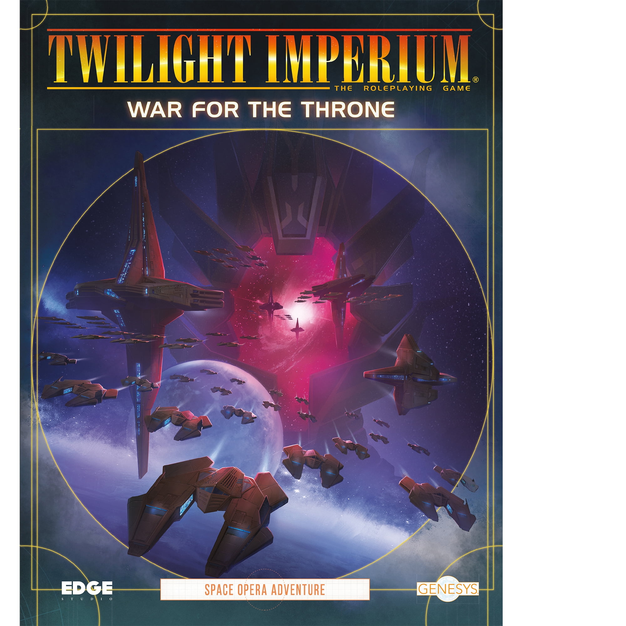 Asmodee Twilight Imperium War for the Throne Roleplaying Game Adventure Book (128 pages) mdli7