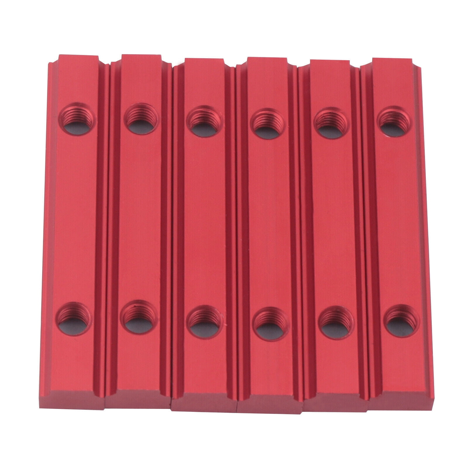 TOOL1SHOoo Aluminum Alloy Carpentry Woodworking Parallel Slide Splicing Tool (Red, 12 in) kodau