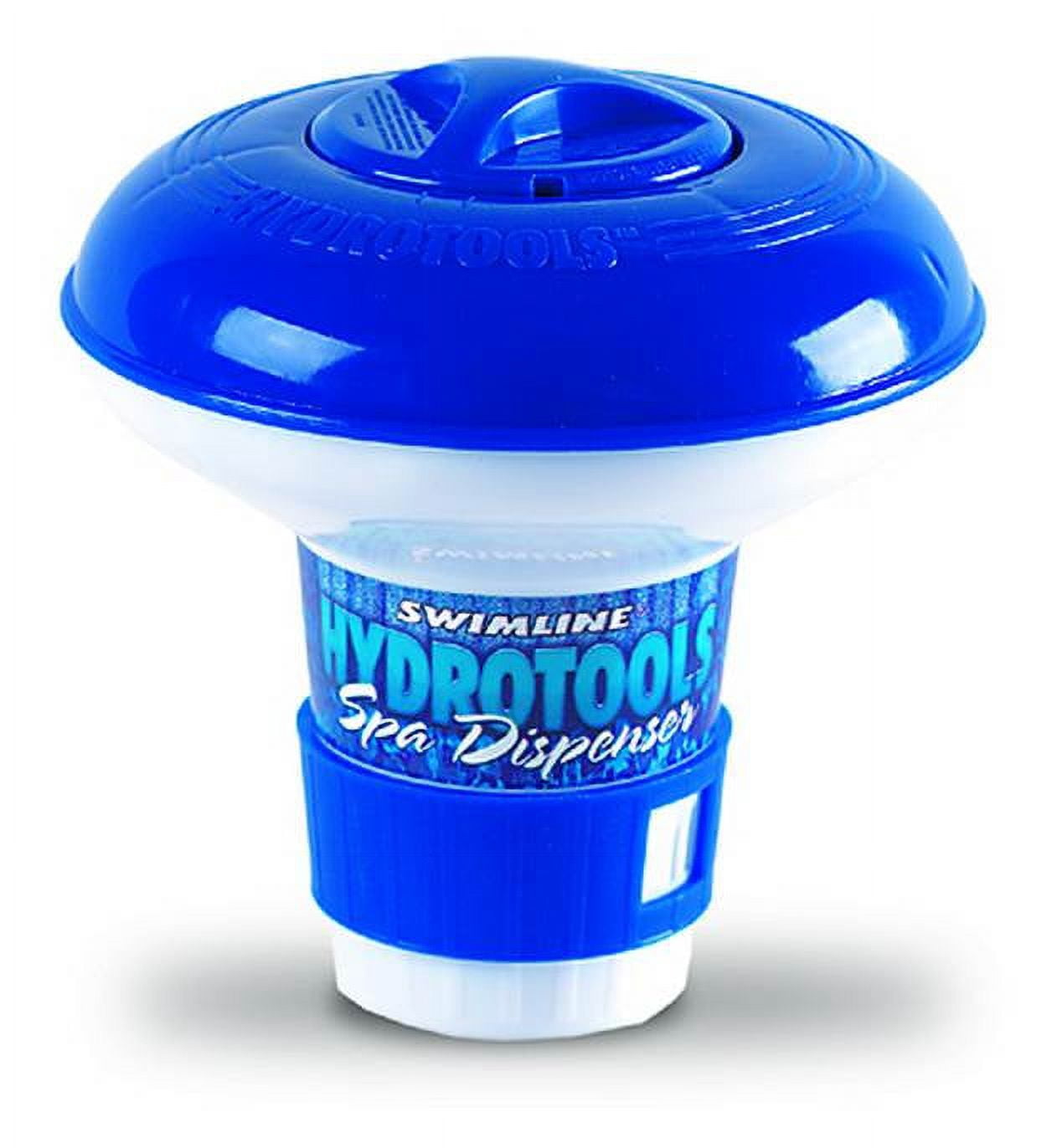 Swimline Hydrotools 8715 Mini Chemical Dispenser for Spas and Pools (Adjustable Flow, 1 in Tablet Capacity) 7xqkc