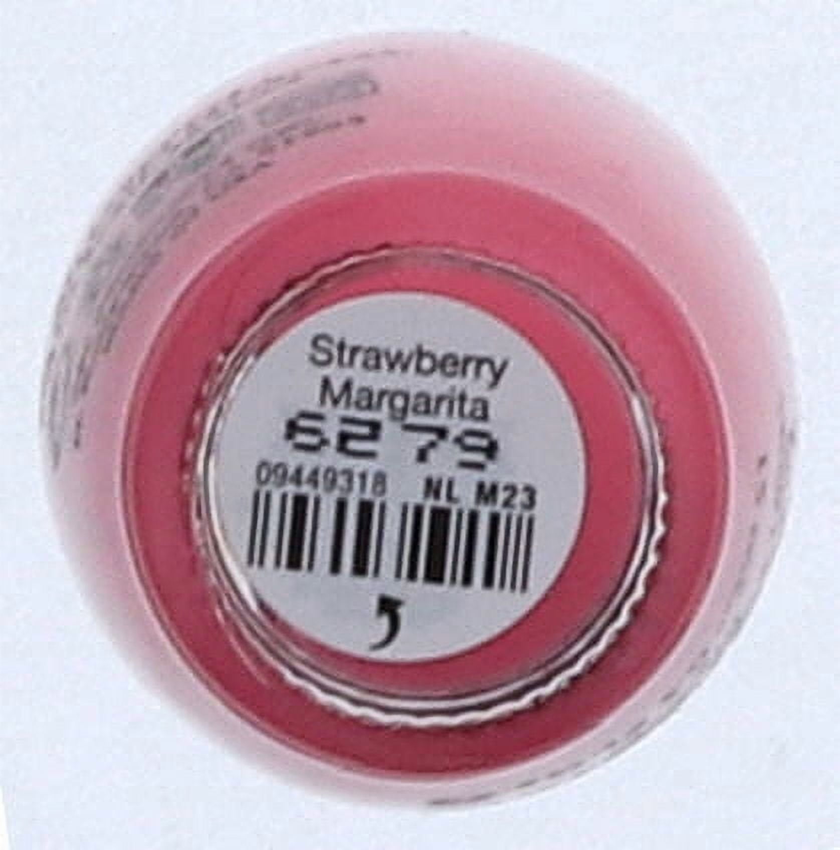 OPI Nail Lacquer, Classics Collection, Long-lasting Chip-resistant Professional Polish (Strawberry Margarita, 0.5 fl oz) 4xzas