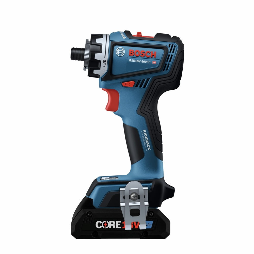 Bosch GSR18V-800FCB24-RT 18V Brushless 5-In-1 Flexiclick Cordless Drill Driver Kit with 2 Batteries (4 Ah) keiy0