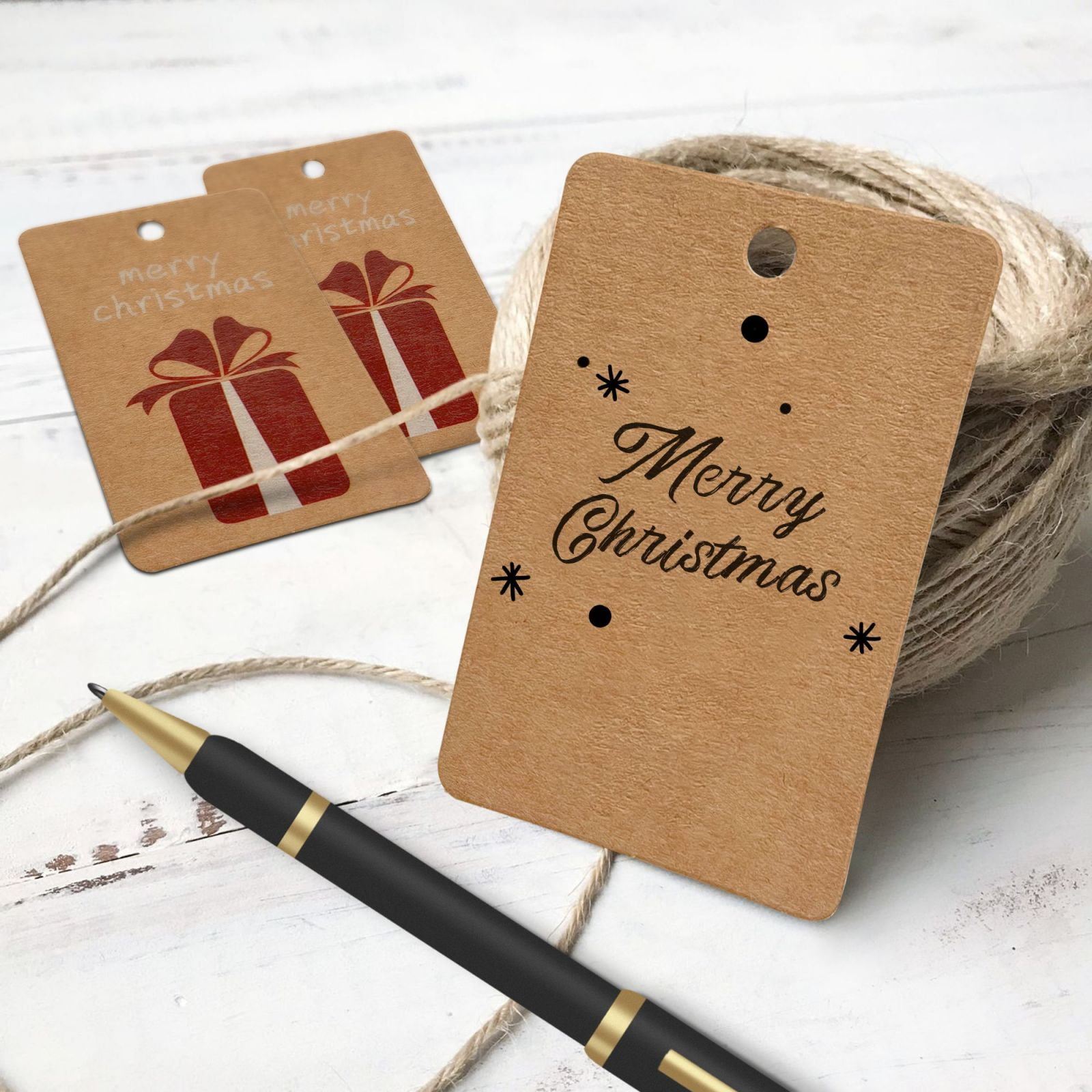 Masiiu Burlap Drawstring Gift Bag with Kraft Card (Blue, Small) lk0fq