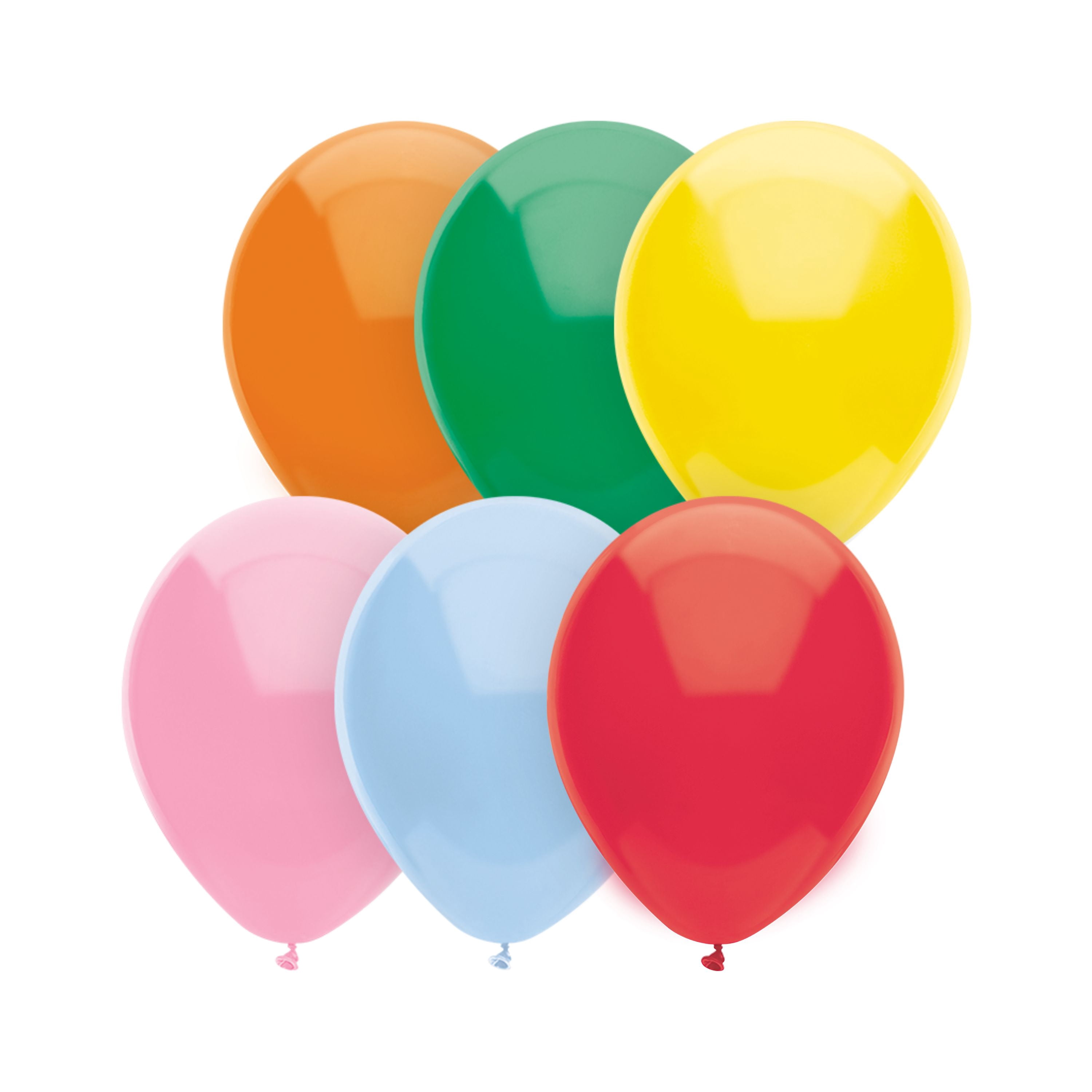 Way To Celebrate Standard Mix Latex Balloons (Multicolor, 15 Pack, 12 in) wpceg