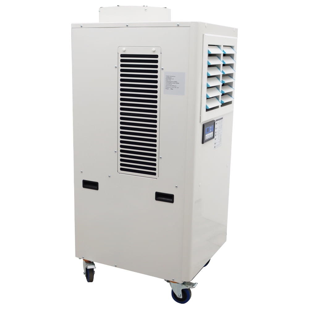 Intbuying Industrial Portable Spot Cooler Air Conditioner for Workshop and Warehouse (White, 1 Unit) 2gvm1