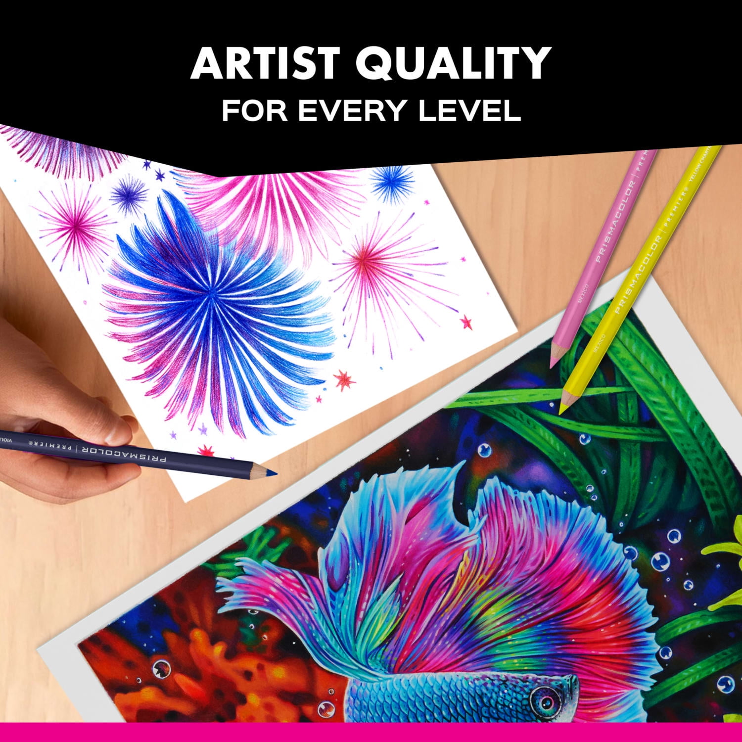 Prismacolor Premier Colored Pencils, Soft Core, Professional Artist Quality (24 Count) 3qmld