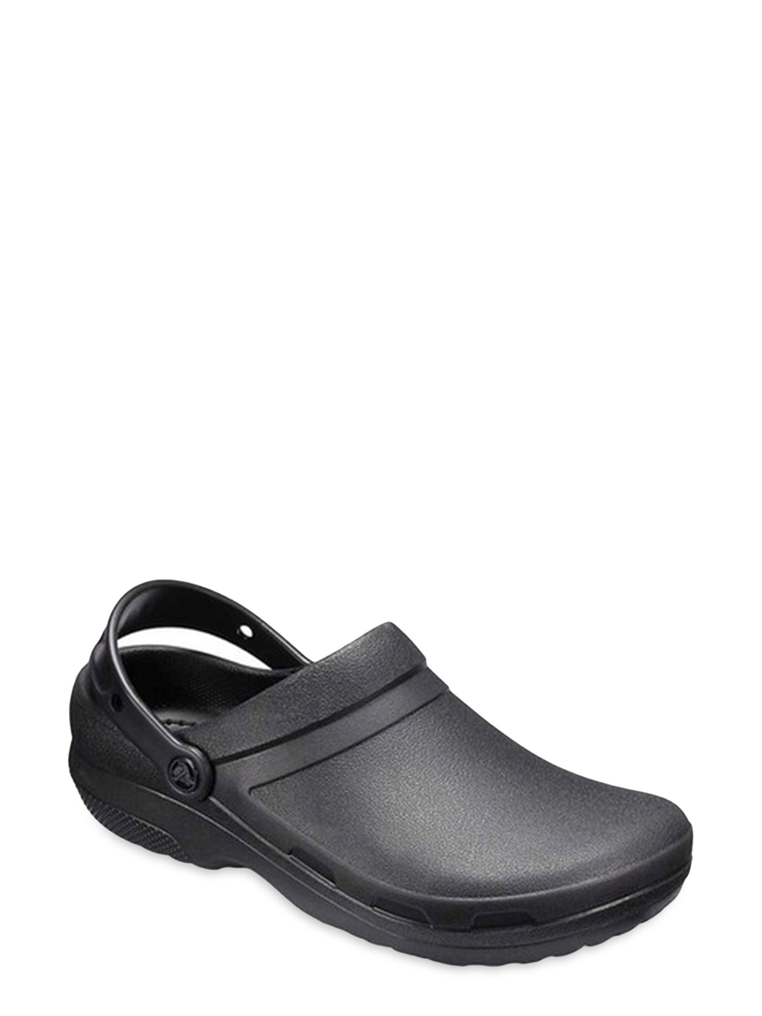 Crocs at Work Specialist II Unisex Slip Resistant Clog Work Shoes (Black, 8 US Men / 10 US Women) totso