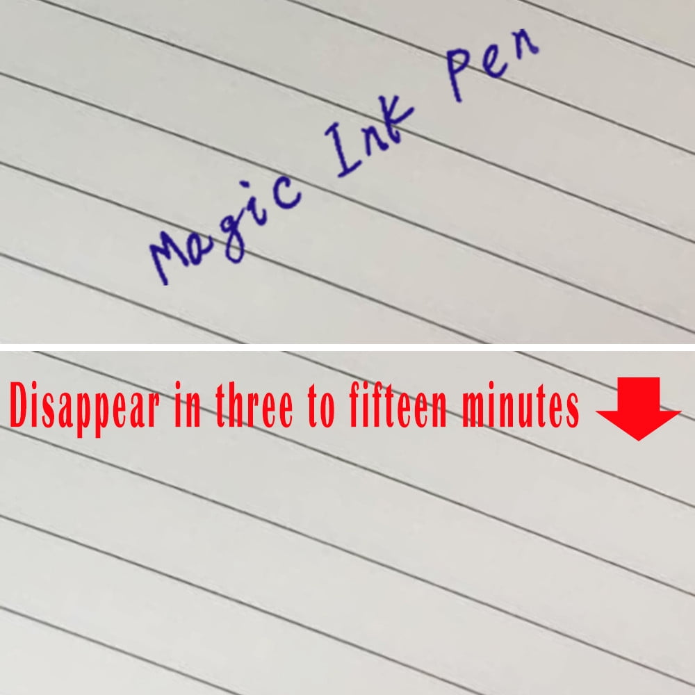 Meitianfacai Invisible Ink Ballpoint Pen for Secret Writing and Security Marking (Black, 0.24 fl oz) uv6sv