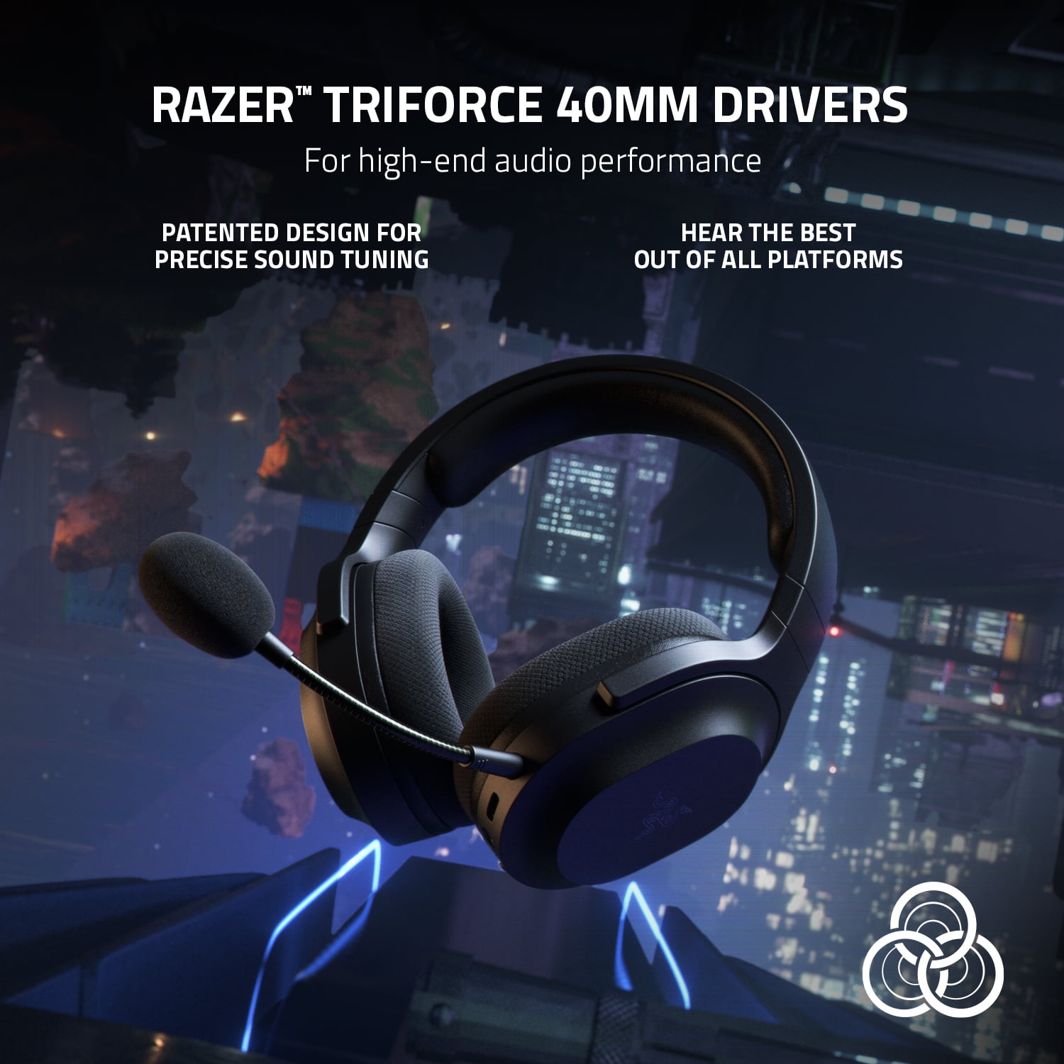 Razer Barracuda X Wireless Gaming Headset with SmartSwitch Dual Wireless and Detachable Mic (Black, 8.8 oz) 4d6bo