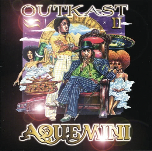 La Face Outkast Aquemini Hip-Hop Music Audio CD (Standard Edition) 9553c