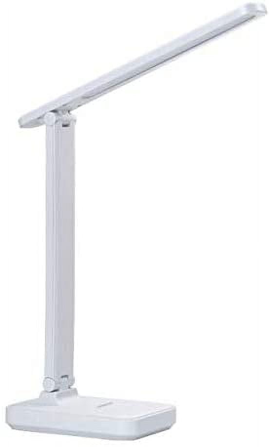 ZogeeZ LED Desk Lamp Wireless Rechargeable Touch Control Dimmable Light (White, 12 in) 0kxgr