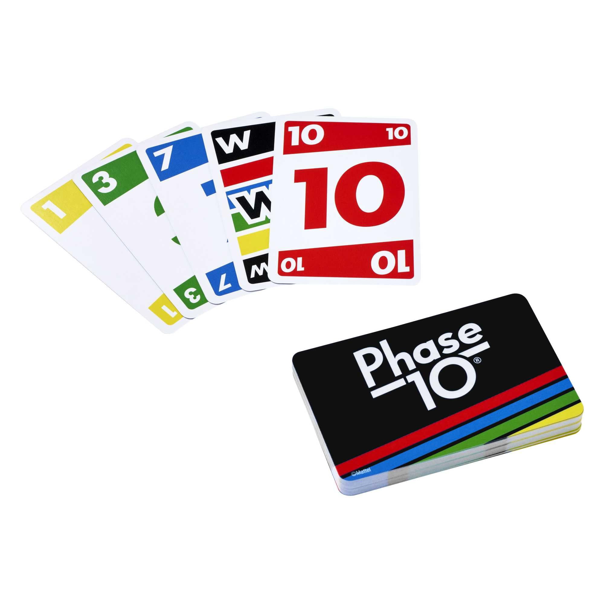 Mattel Games Phase 10 Card Game Strategy Matching Activity (2-6 Players) iojnb