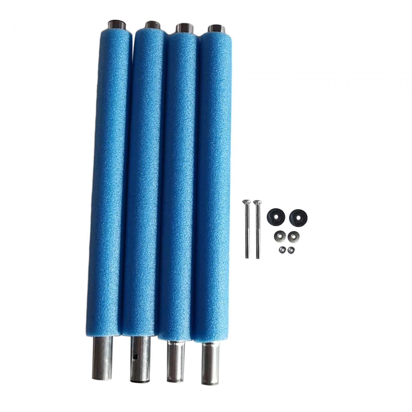 harayaa Trampoline Pole Replacement Set with Foam Sleeves (Blue, 20.67 in, 4-Pack) yeb8b