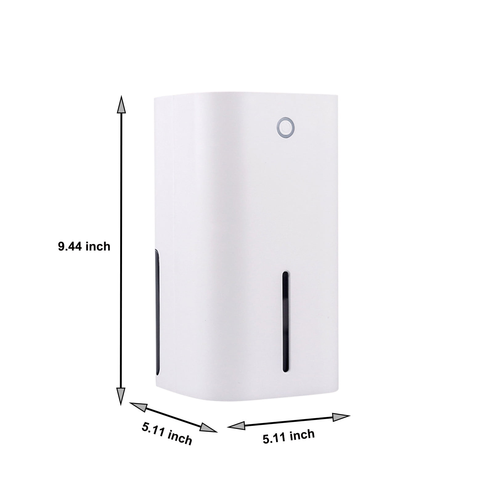 Beforeyayn Portable Mini Dehumidifier Ultra Quiet Auto Shutoff for Home (White, 16 oz) vi09x