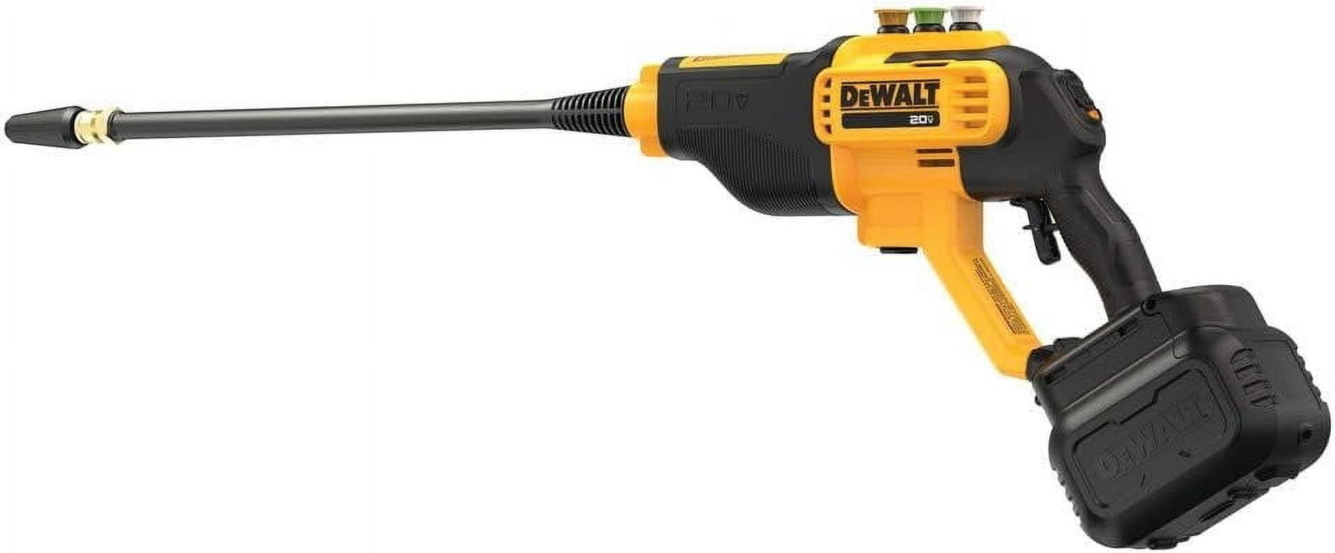 DEWALT 20V MAX Cordless Pressure Washer, 550 PSI, 1.0 GPM, Battery and Charger Included o66pw