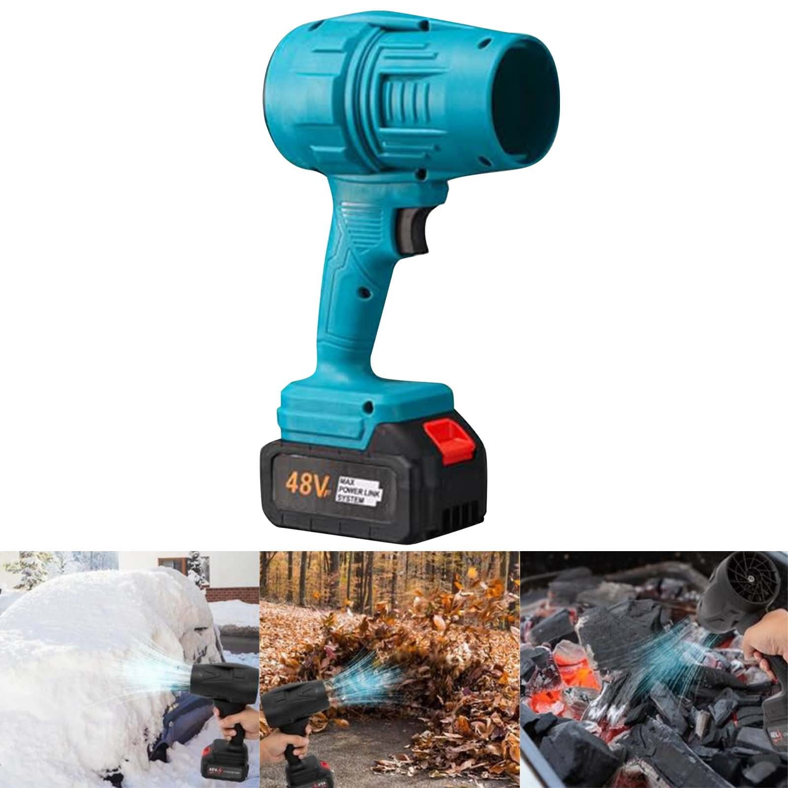 Industries Blower Cordless High-Velocity Air Duster for Car Detailing and Surface Cleaning (Black, 1 Unit) 4pnfs