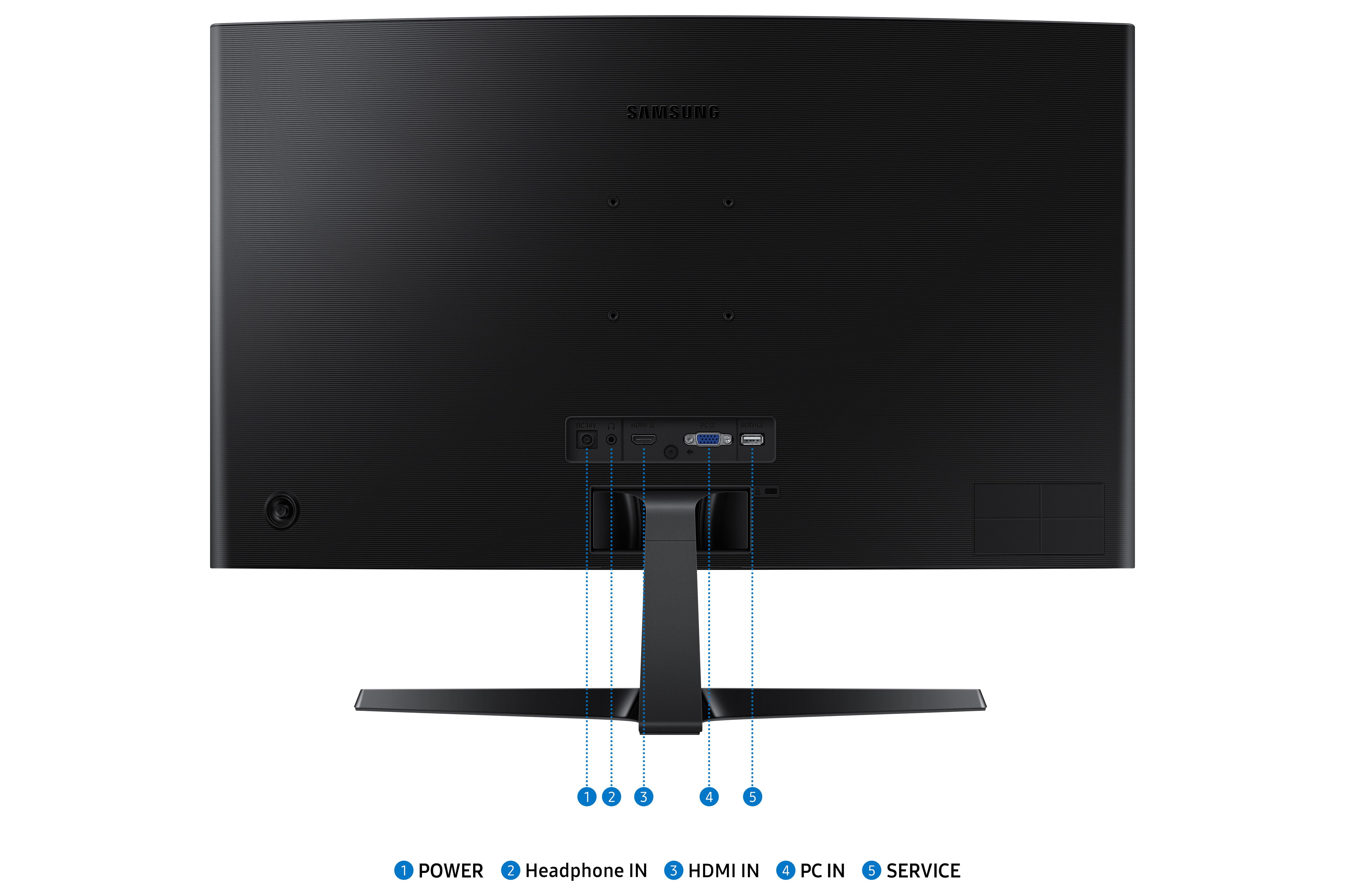 Samsung Essential S3 27 in FHD 100Hz Curved Monitor (Black, 27 in) wfzqu