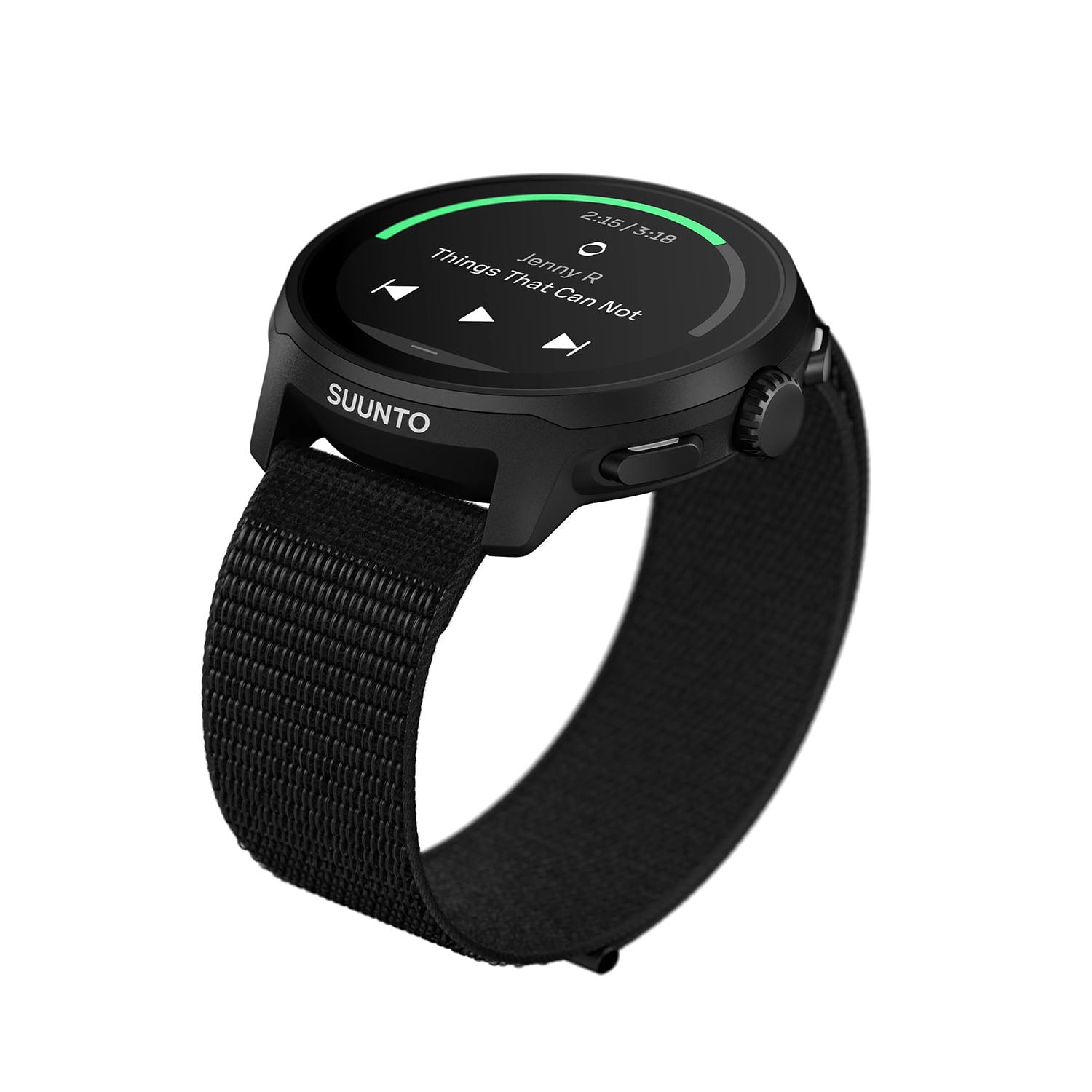 Suunto Run GPS Sports Watch with AMOLED Touchscreen, Heart Rate and Sleep Tracker (Black, 1.32 in) 2z2y6