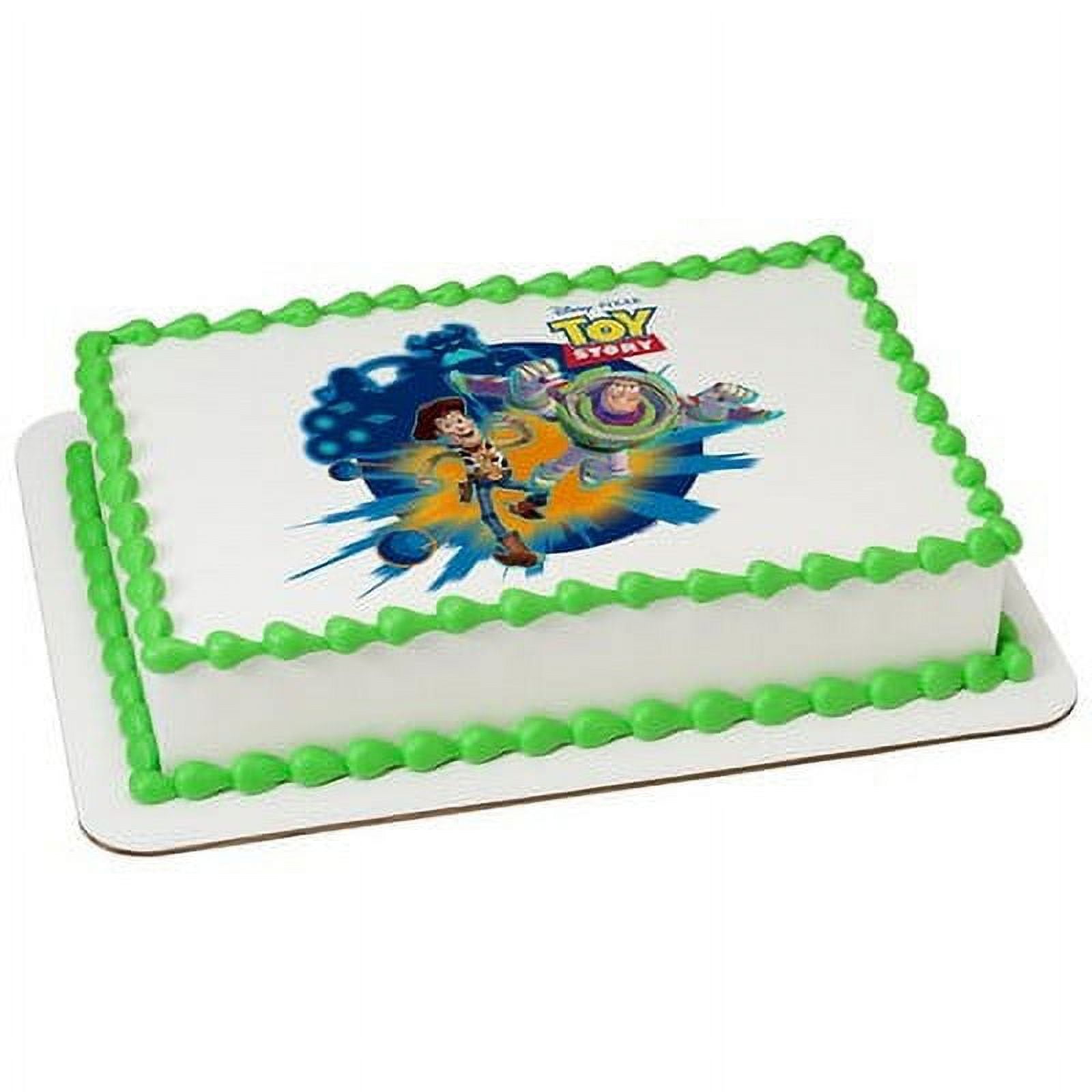 CakeSupplyShop Toy Story 3 Edible Cake Topper Frosting Sheet (Multi-Color, 8 in) yq8yk