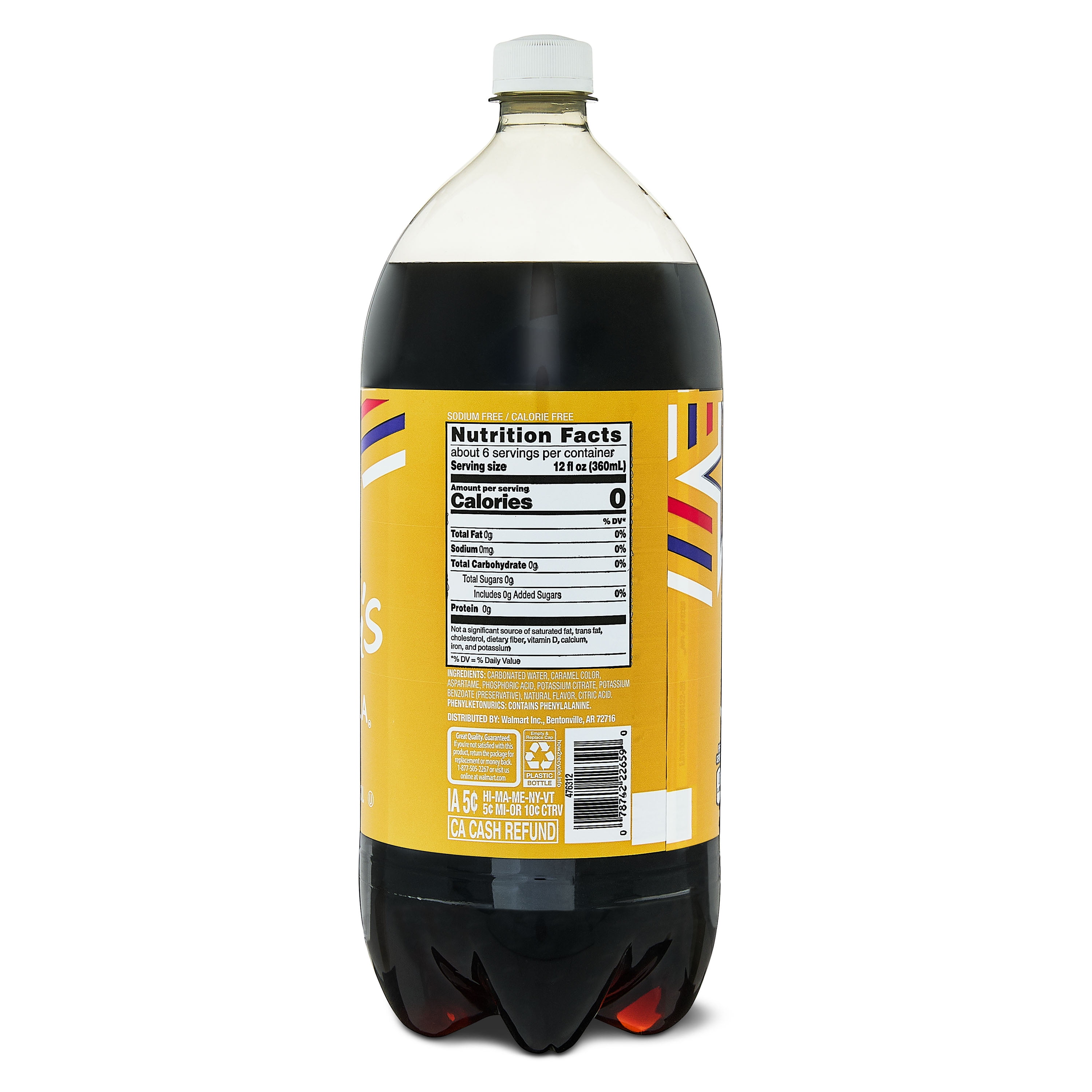 Sam's Choice Diet Caffeine-Free Cola Soda (67.6 fl oz) wzp9g