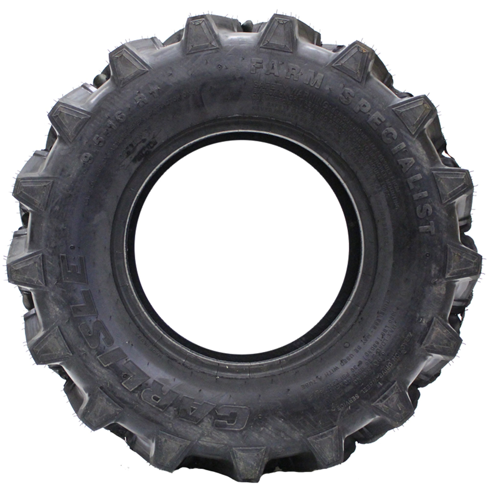 Carlstar Farm Specialist R-1 Tractor Tire (Black, 6.00-12) ct3x9