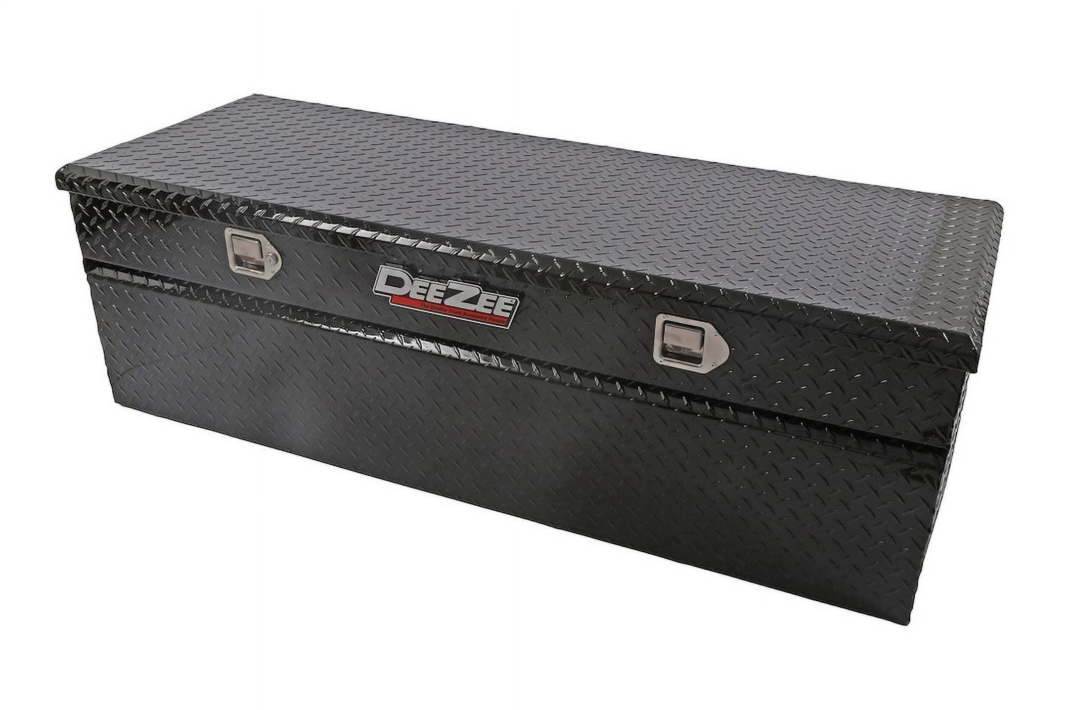 Dee Zee Red Label Utility Chest Heavy-Duty Aluminum Storage Box (Black, 14.9 cu. ft.) 3spgx