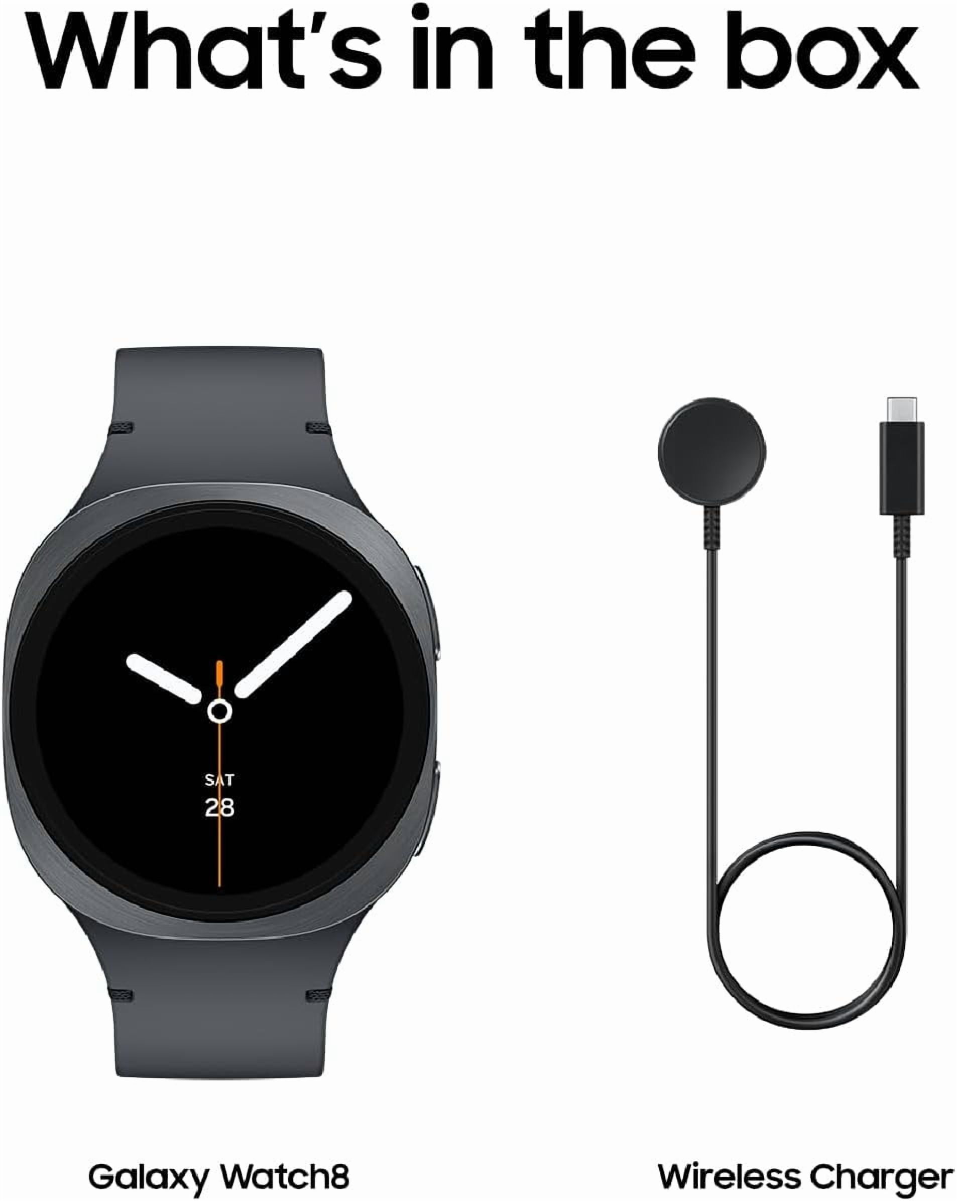 Samsung Galaxy Watch8 Smart Watch (Graphite, 44 in) yshkq