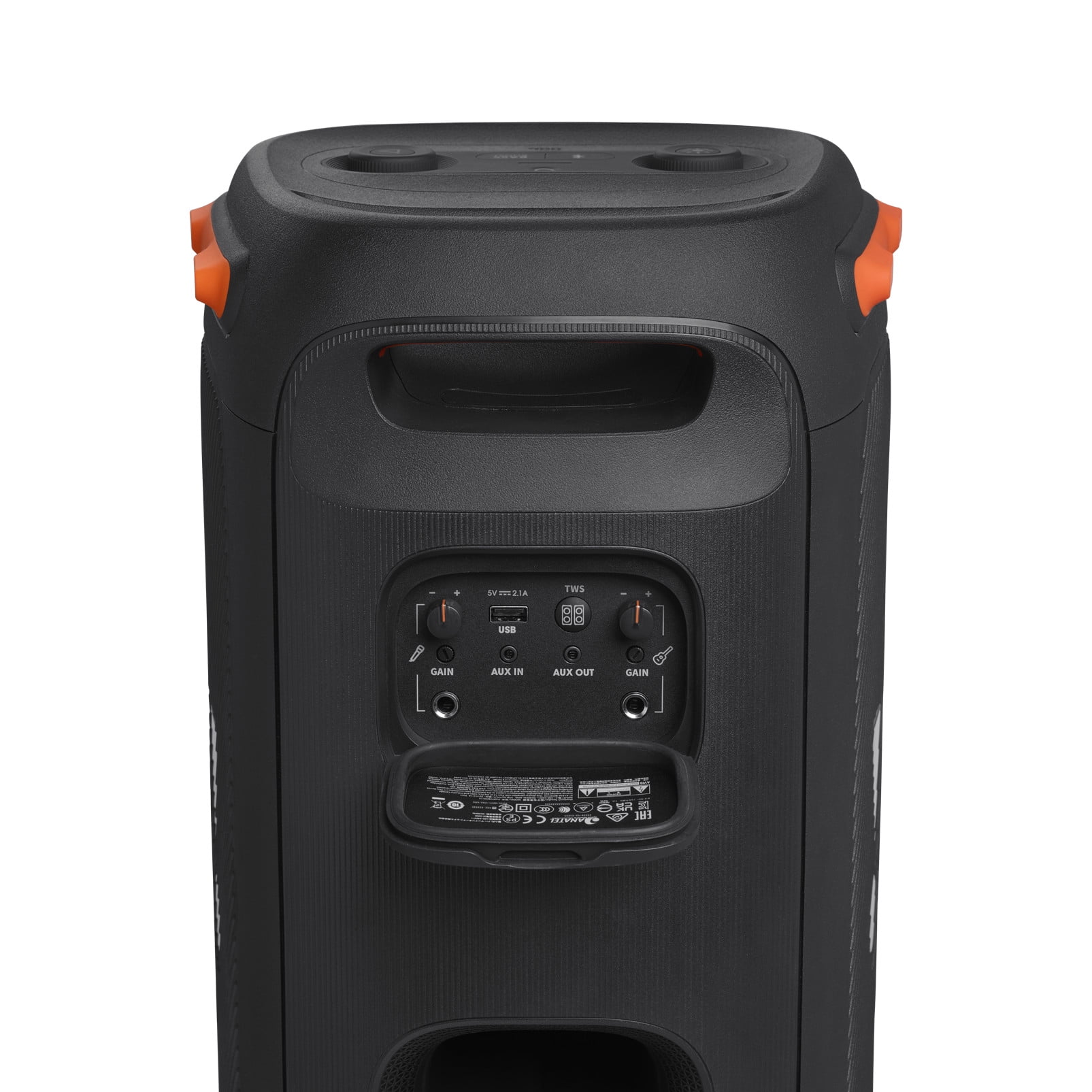 JBL PartyBox 110 Portable Bluetooth Speaker with Dynamic Light Show and Deep Bass (Black) pjgzz