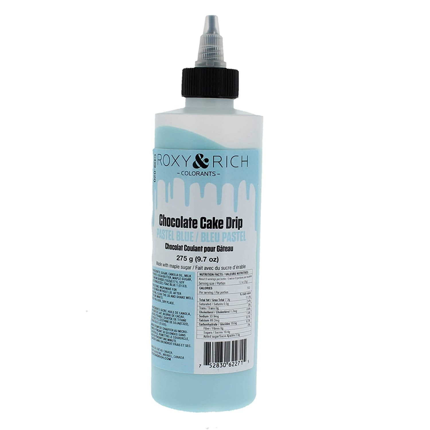 Roxy & Rich Chocolate Cake Drip (Pastel Blue, 2.5 oz) i46mt