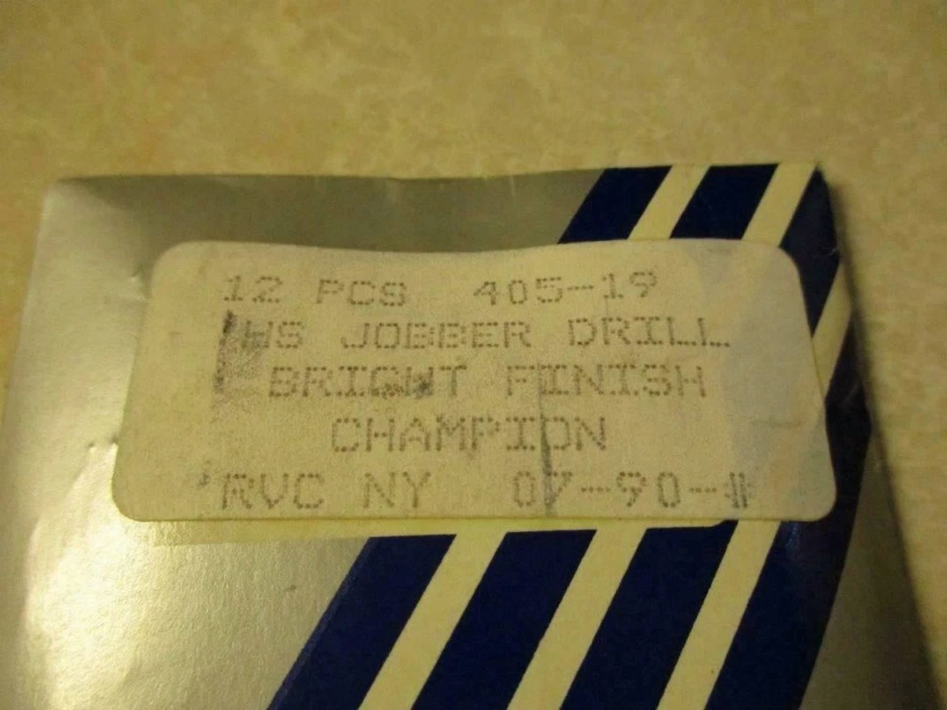 KLYNE High Speed Champion Series 405 Jobber Length Drill Bits (12 Pcs, #19 Size) yljjt