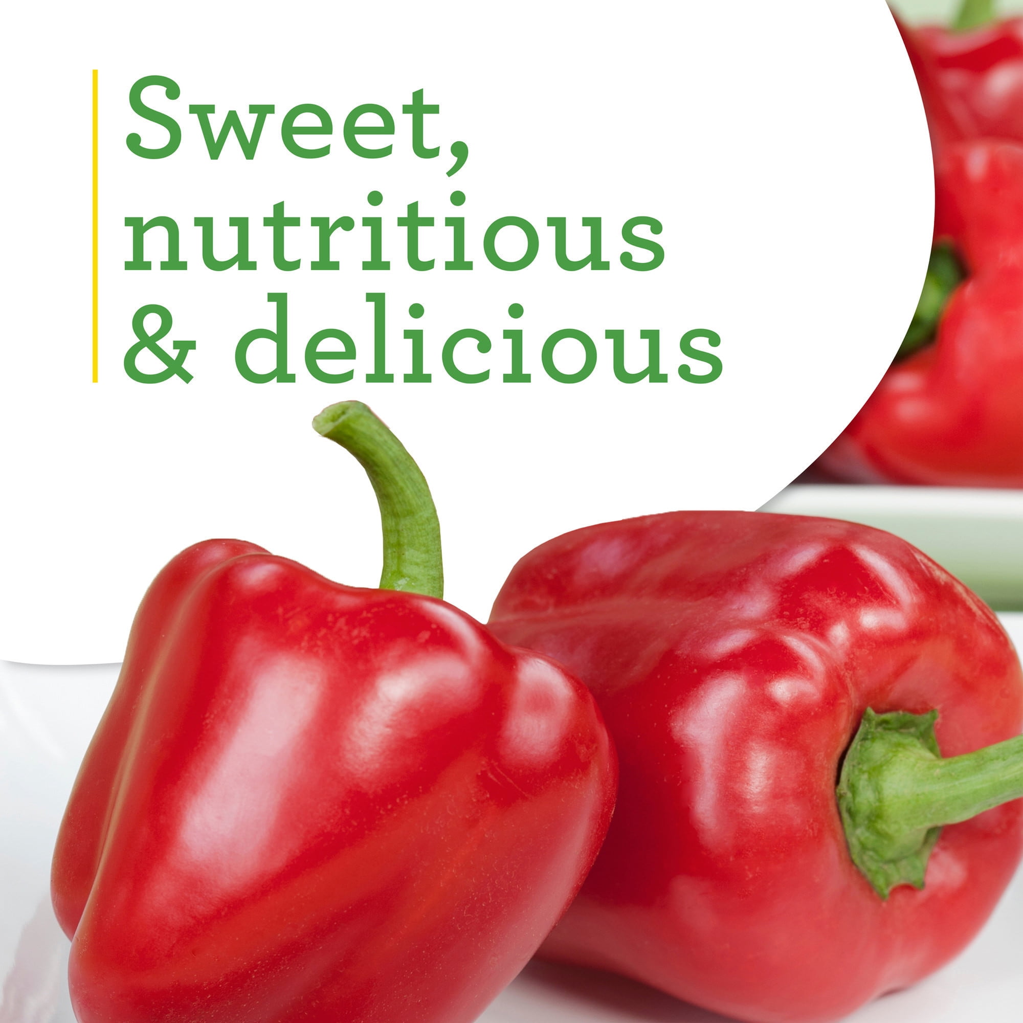 Bonnie Plants Red Bell Pepper Vegetable Plant (Red, 19.3 oz, 2-Pack) 6bdsu