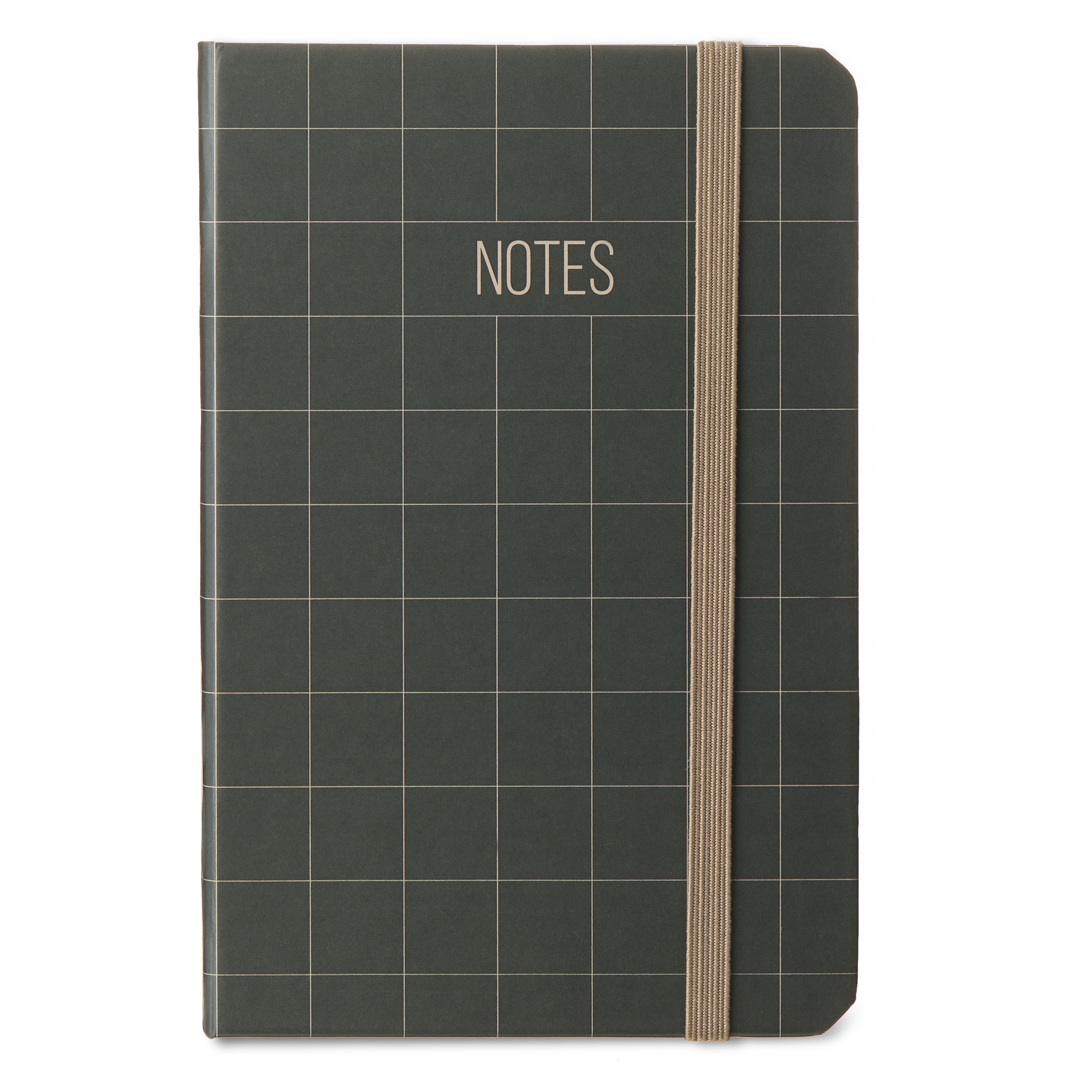 Pen+Gear Small Ruled Journal with Elastic Closure and Ribbon Marker (Taupe, 3.75 in x 5.75 in) ima9a