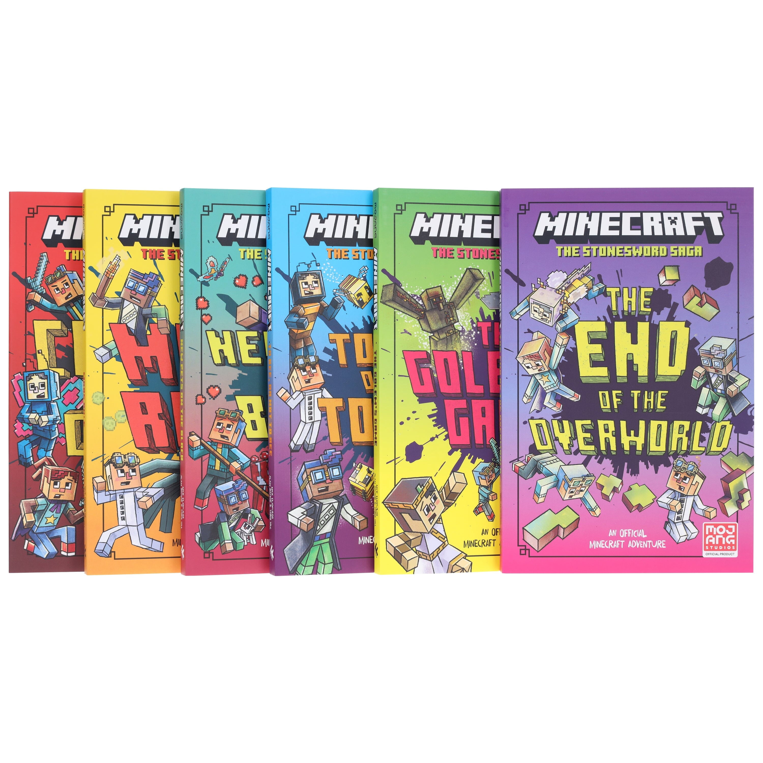 Farshore Minecraft The Stonesword Saga 6-Novel Set (Paperback, 6 Books) qwo4l