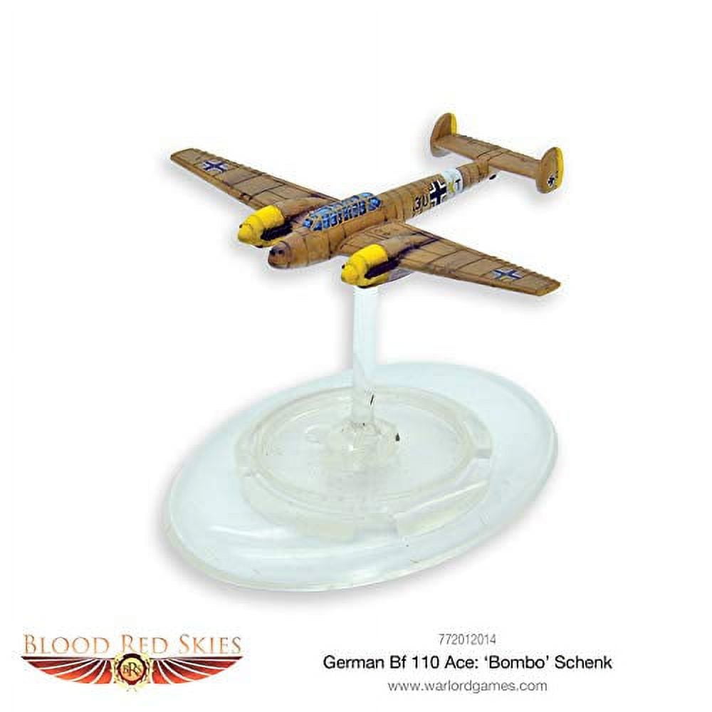 Warlord Games BF 110 Ace 'Bombo' Schenk Miniature Aircraft (Beige, 1 Pack) v5opj