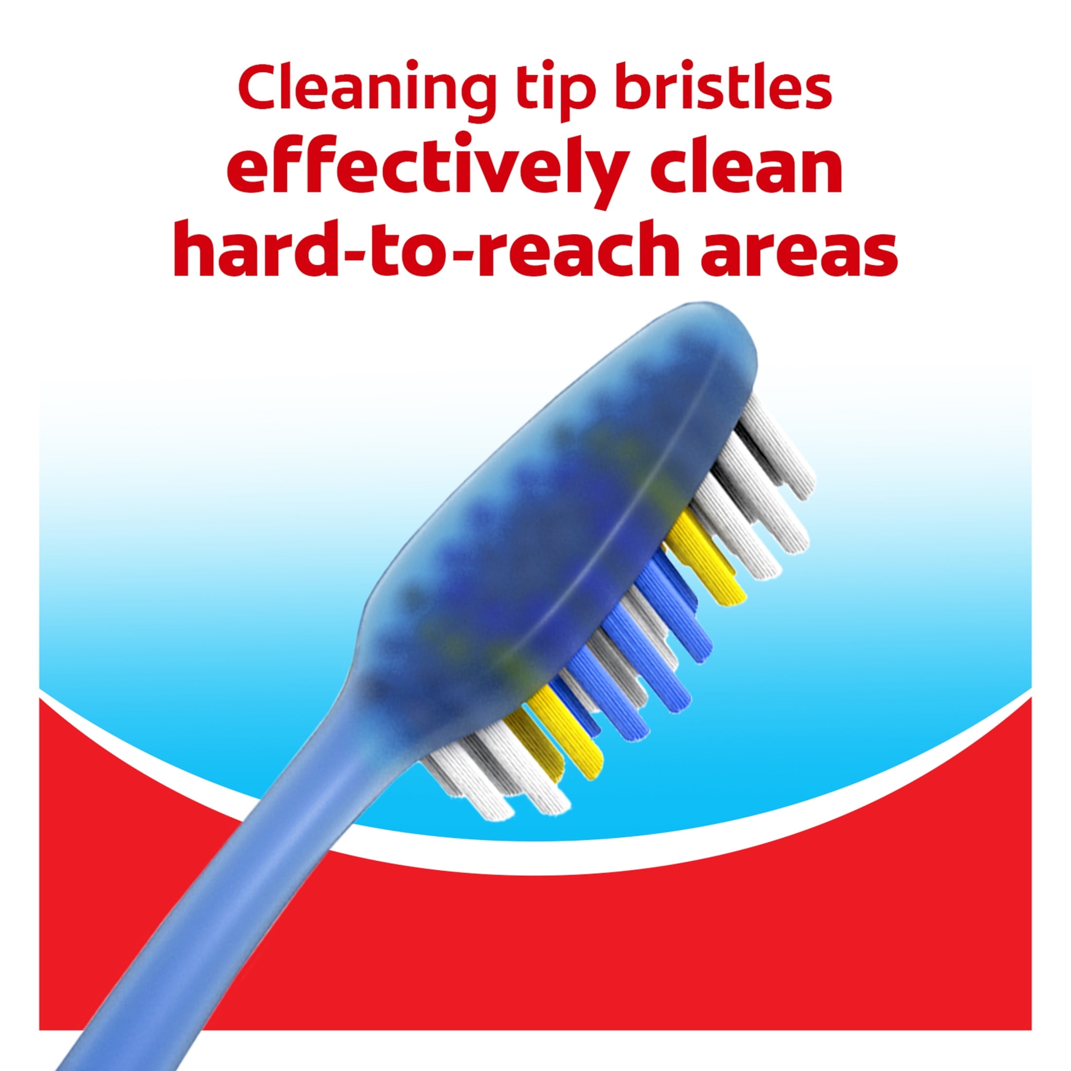 Colgate Extra Clean Full Head Toothbrush, Soft Bristles (Blue, 1 Count) wzs39