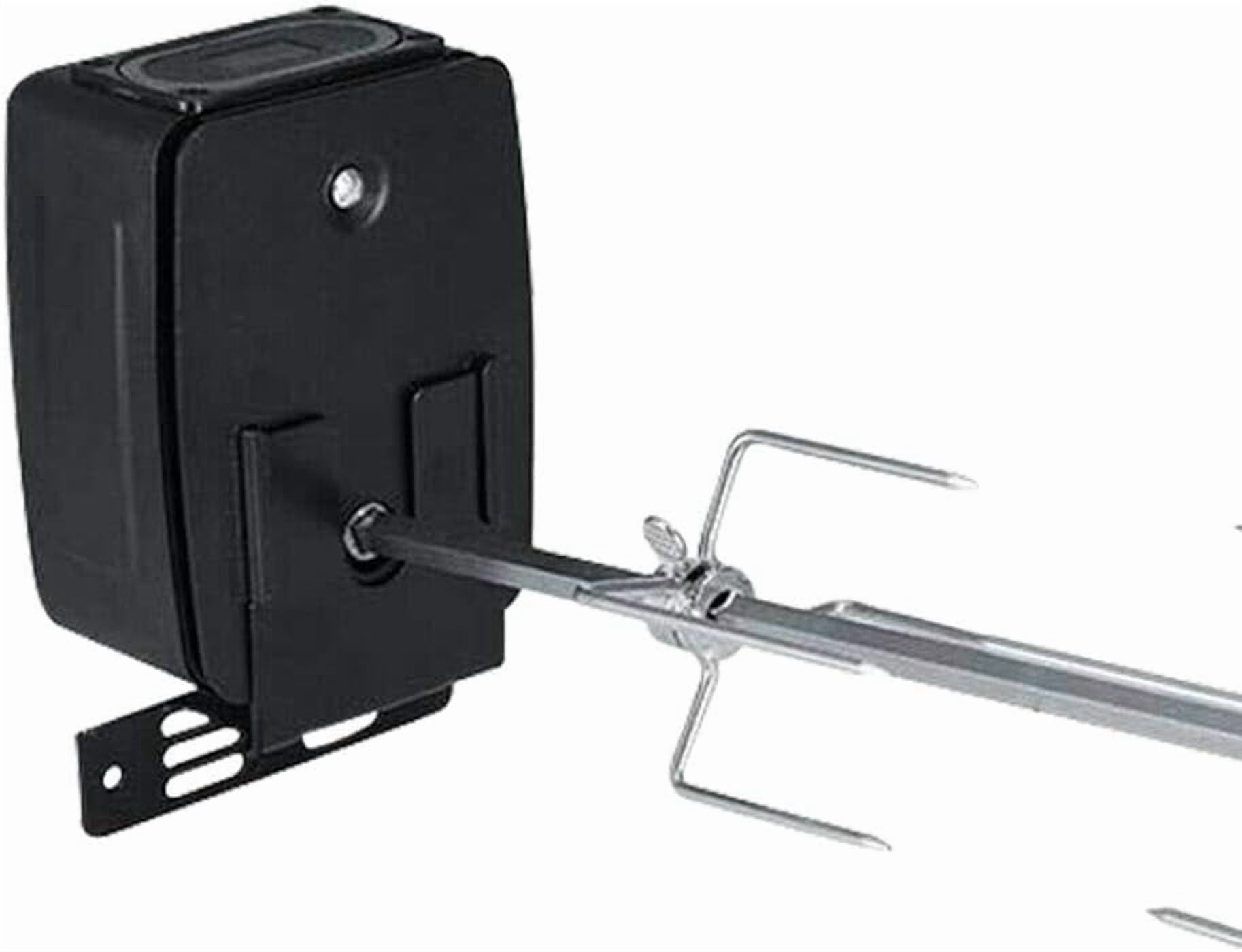 Generic Electric Barbecue Rotisserie Kit (360° Rotatable, Adjustable Stainless Steel Grill Rack, 15.43 lb Capacity) dv6v2