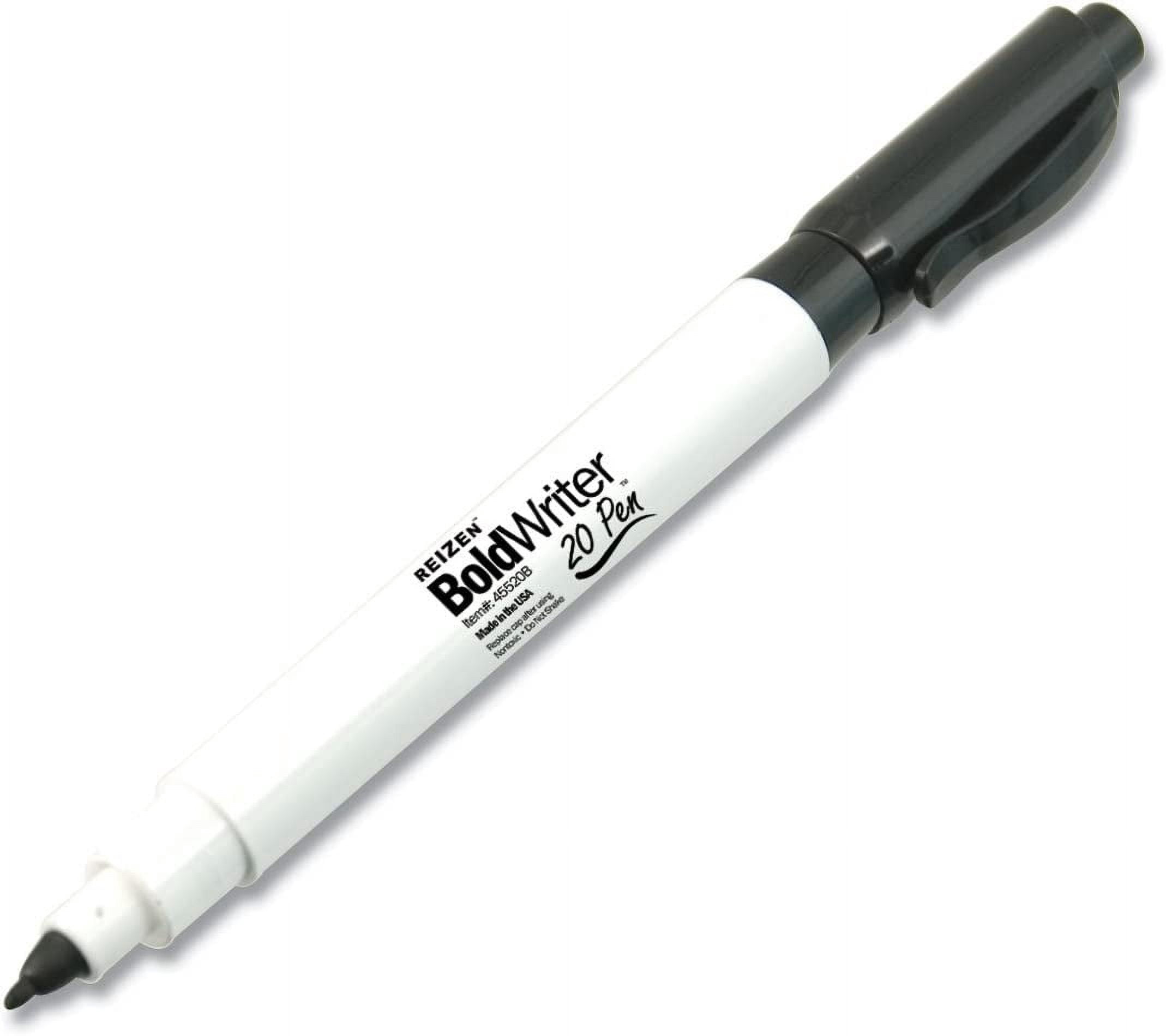 Reizen BoldWriter High-Visibility Writing Pen Set (Black, 13-Pack) w6u8e