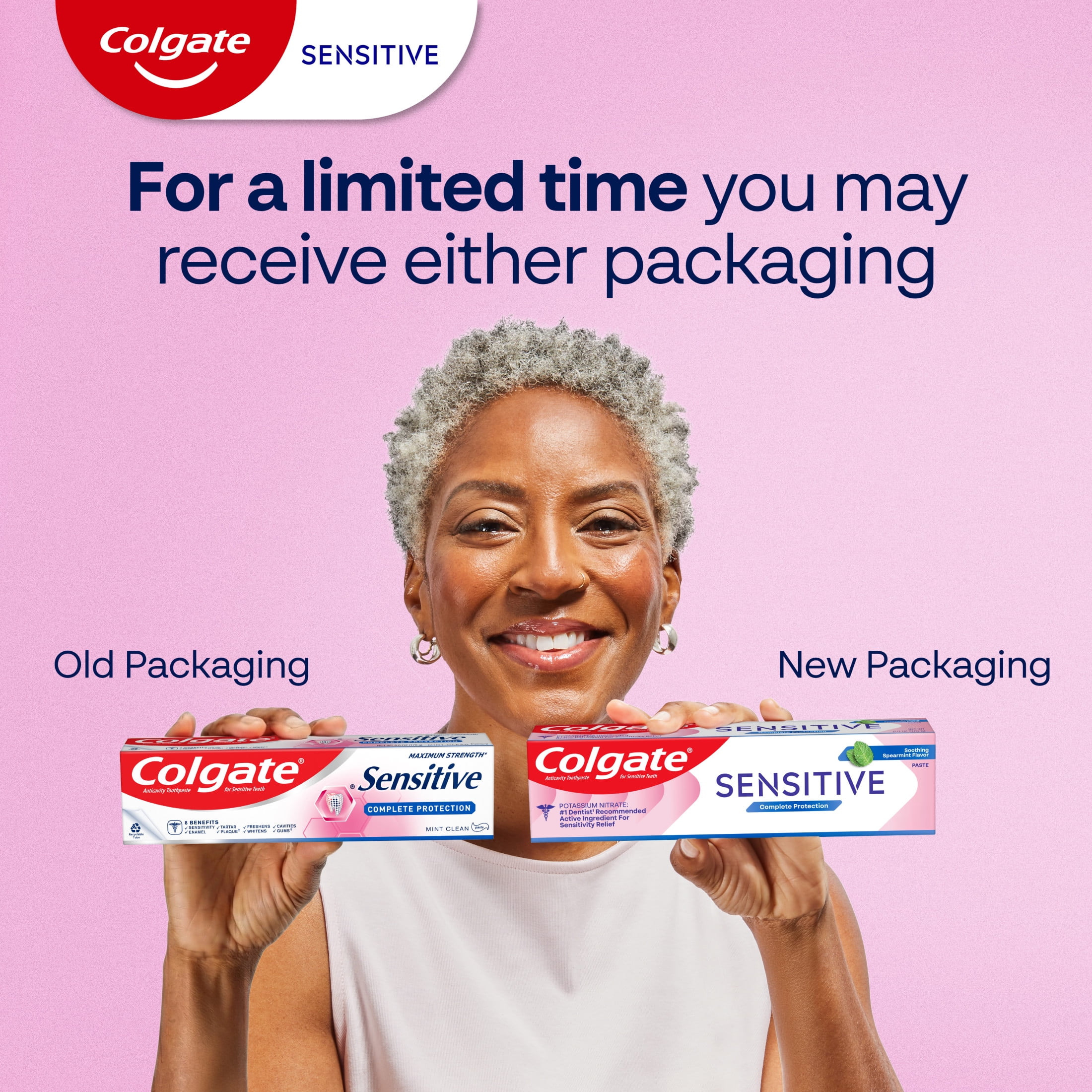 Colgate Sensitive Toothpaste, Complete Protection, Mint Clean (6 oz, Pack of 2) l9x8m