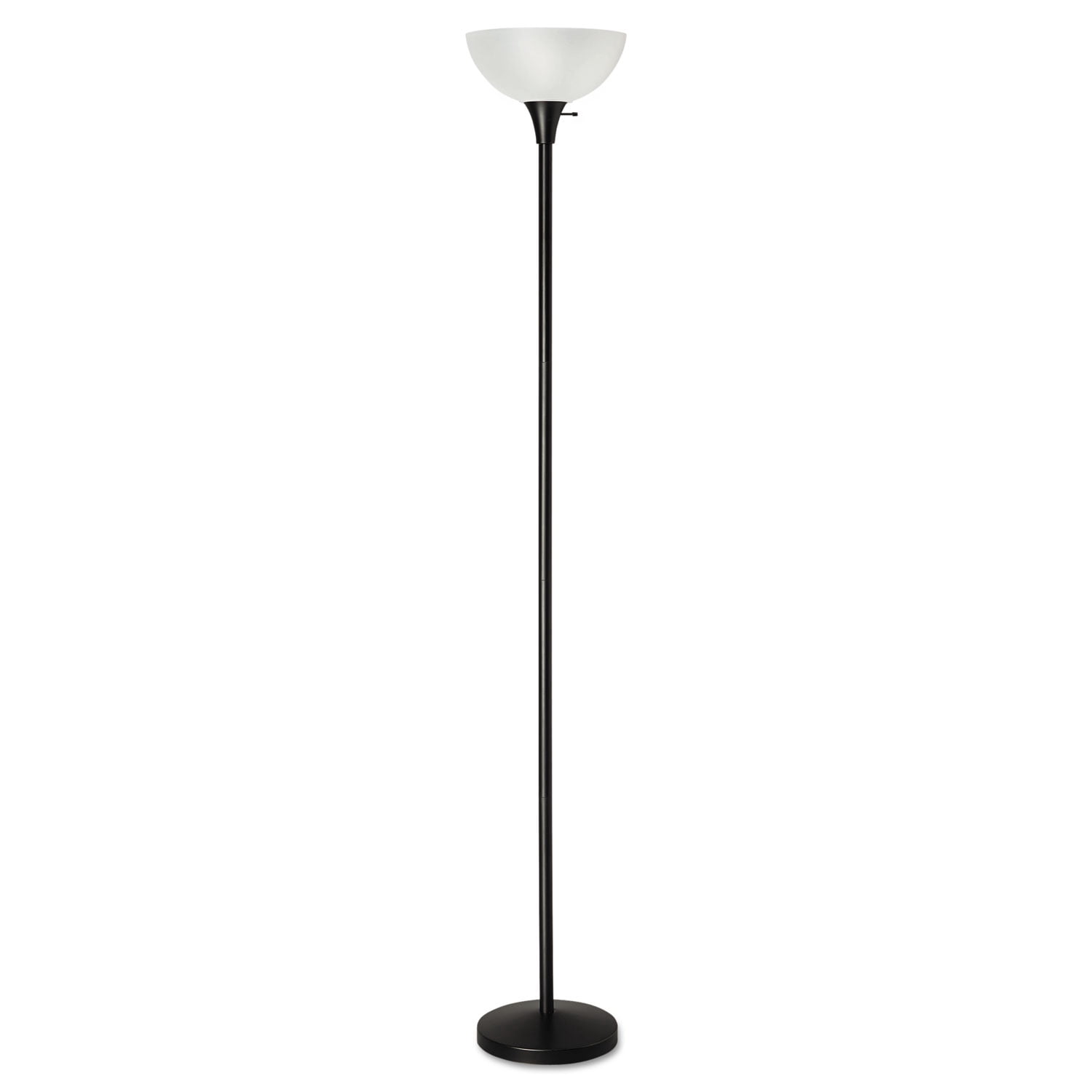 Alera Floor Lamp with Translucent Shade and Matte Black Base (71 in) rdc1p